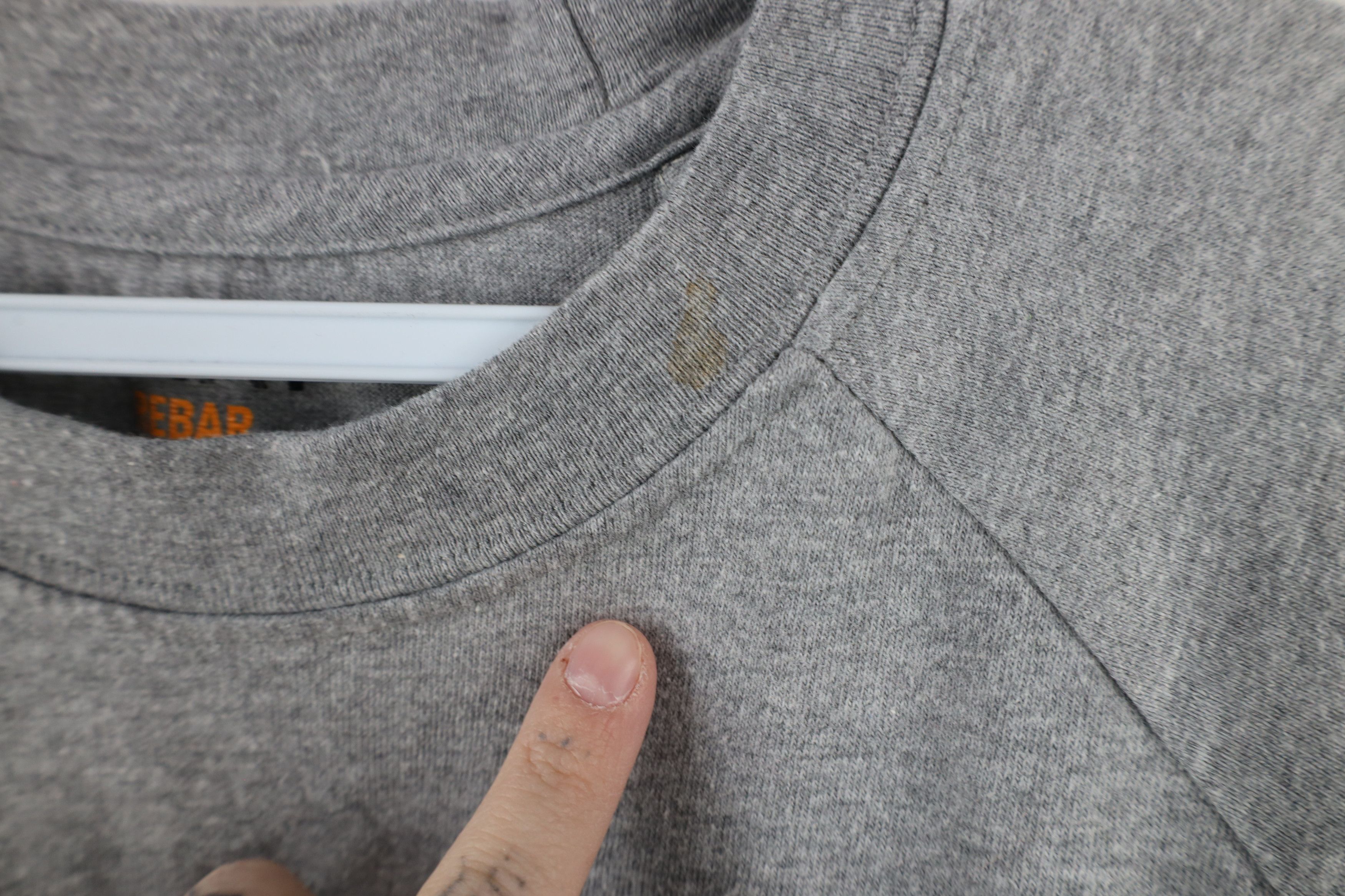 Ariat × Vintage Ariat Rebar Heavyweight Jersey Knit Work Pocket T-Shirt Gray Size US L / EU 52-54 / 3 - 6 Thumbnail