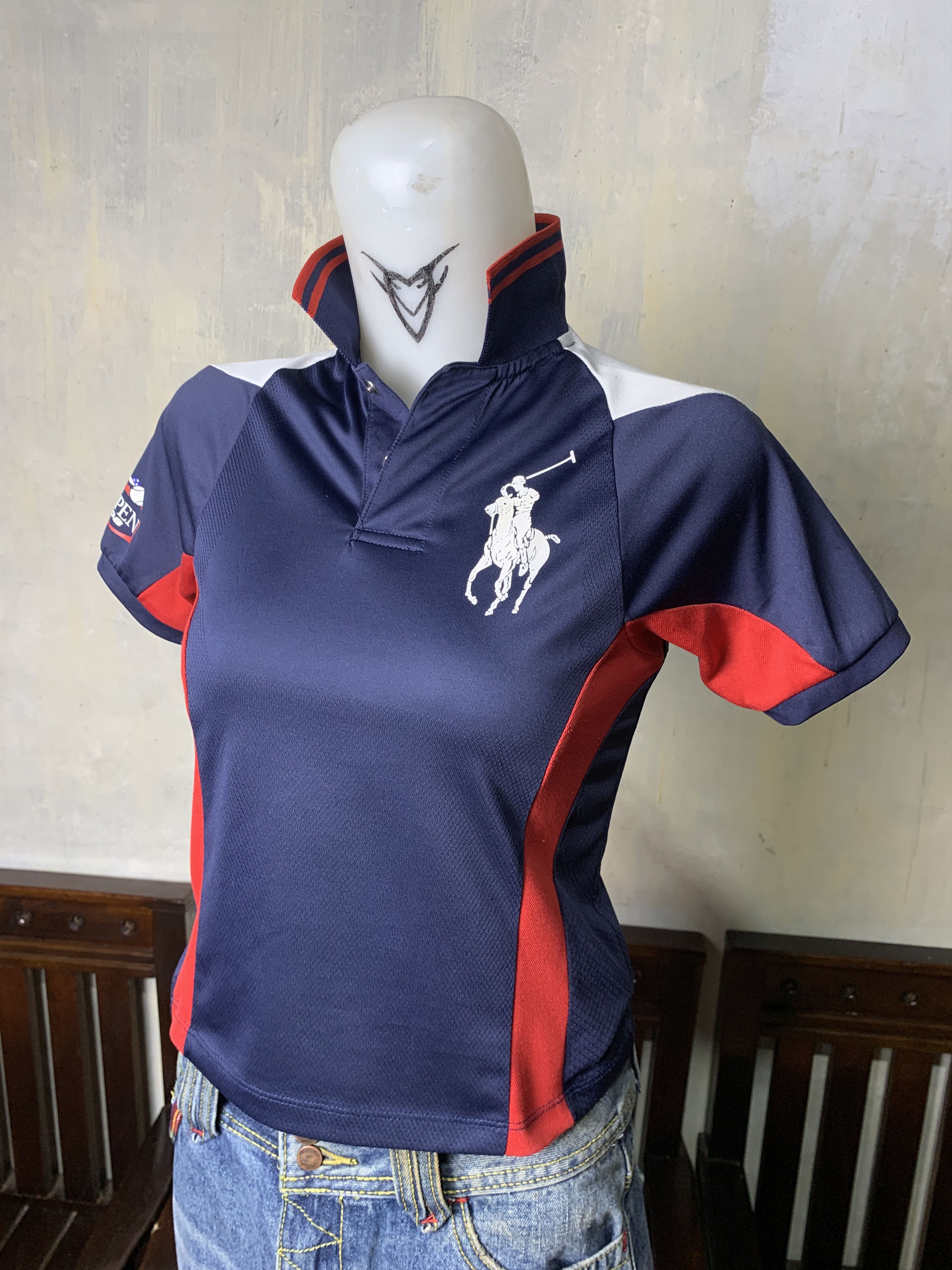 RLX Ralph Lauren 2008 RLX US Open Big Tennis Baby Polo (XS) Size XS / US 0-2 / IT 36-38 - 2 Thumbnail