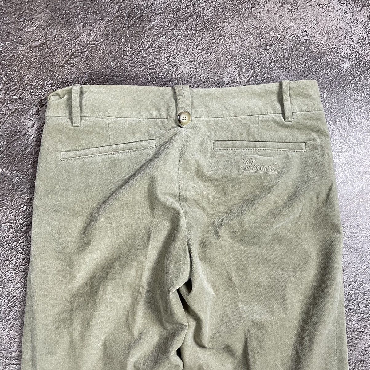 Vintage Vintage Y2K Relaxed Chino Pants Normcore Khaki Logo Faded 34 Size 24" / US 00 / IT 34 - 9 Thumbnail