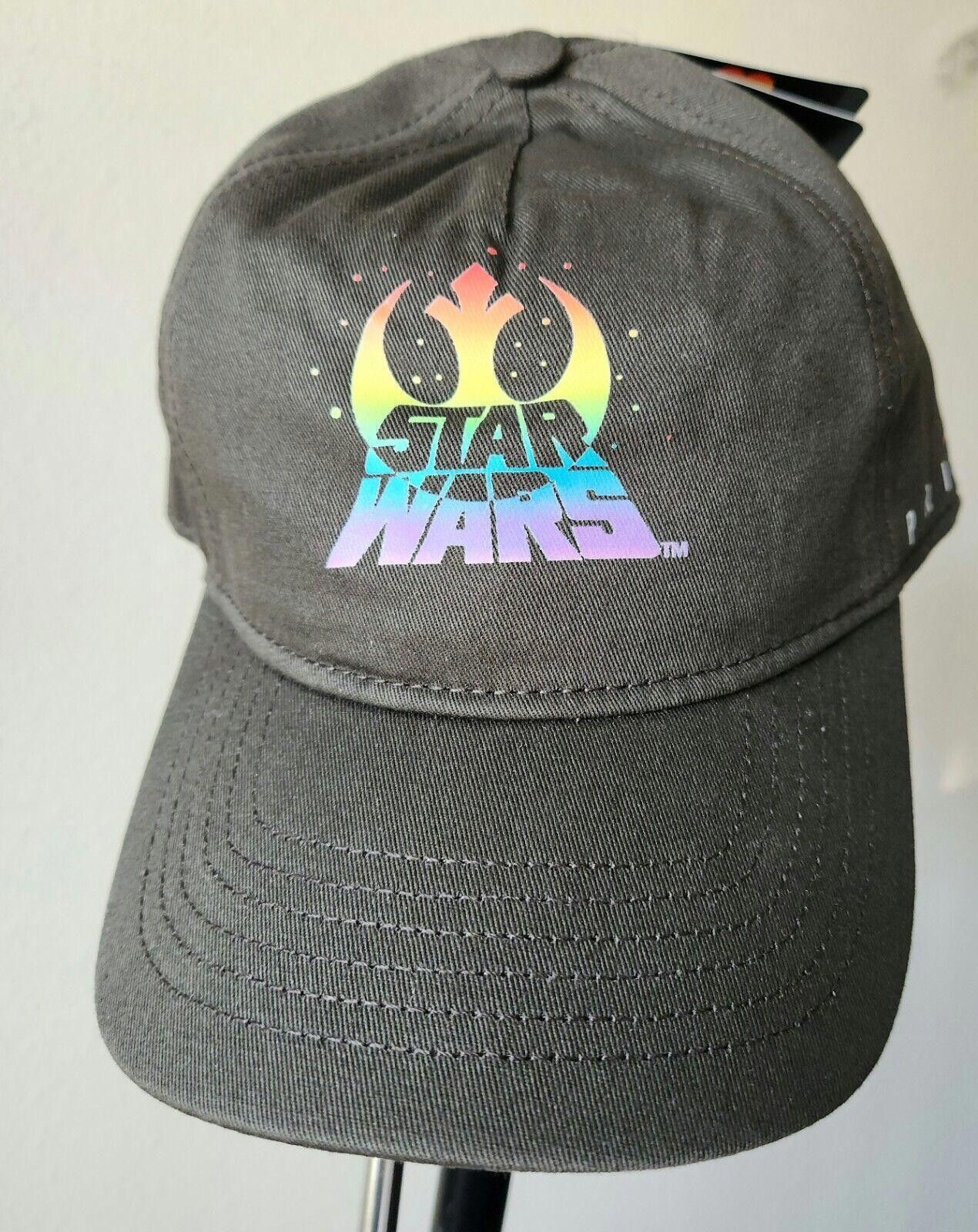 Disney Disney Parks Pride Collection Star Wars Rainbow Baseball Hat Size ONE SIZE - 1 Thumbnail
