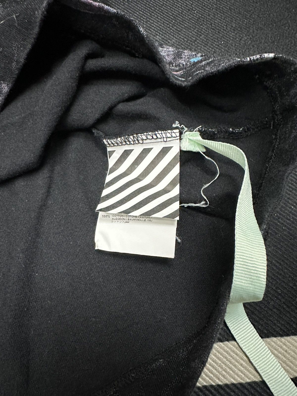 Off-White × Virgil Abloh Off-White Galaxy Brush Tee Size US M / EU 48-50 / 2 - 4 Thumbnail