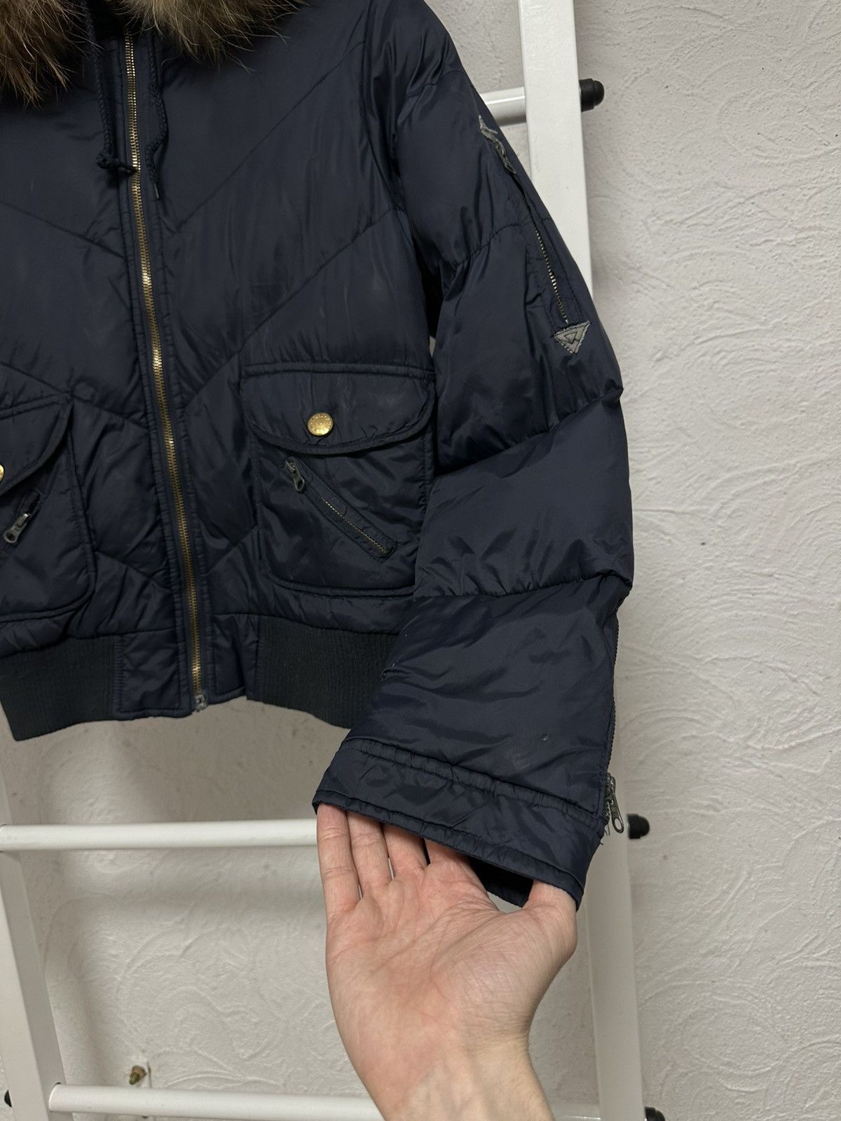 Japanese Brand Vintage Avant Garde Down-Filled Bomber Jacket Size M Y2K Size US M / EU 48-50 / 2 - 5 Thumbnail