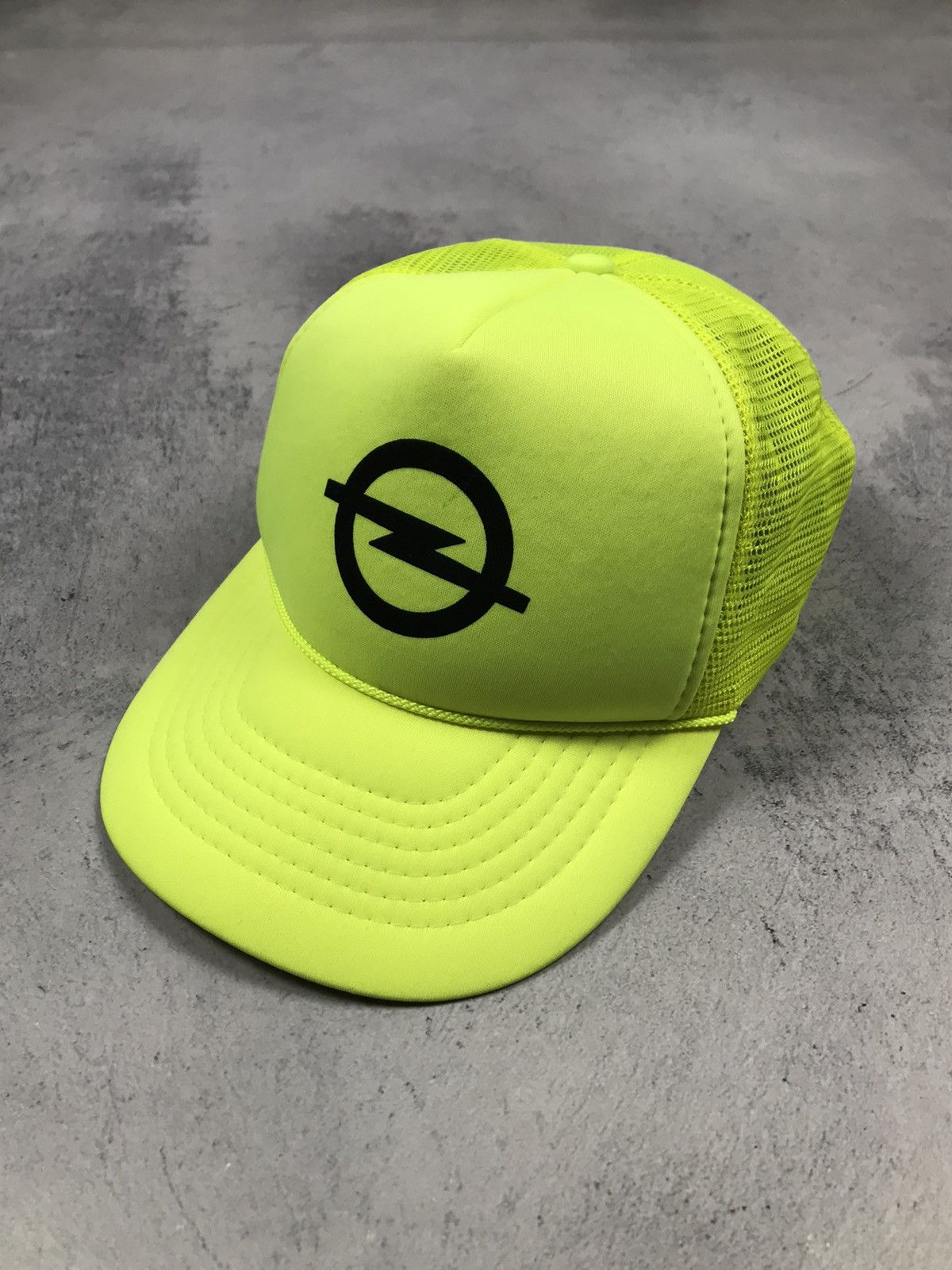 Vintage Vintage 90s Opel Logo Neon Racing Cap Hat Streetwear Size ONE SIZE - 2 Thumbnail