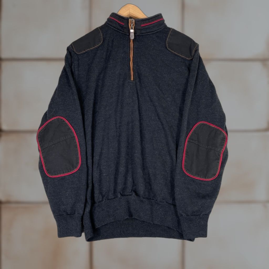 Orvis Orvis Quarter Zip Sweater Mens M Gray Merino Wool Shooting Elbow Patches Mock Neck Zipper Logo Size US M / EU 48-50 / 2 - 1 Thumbnail