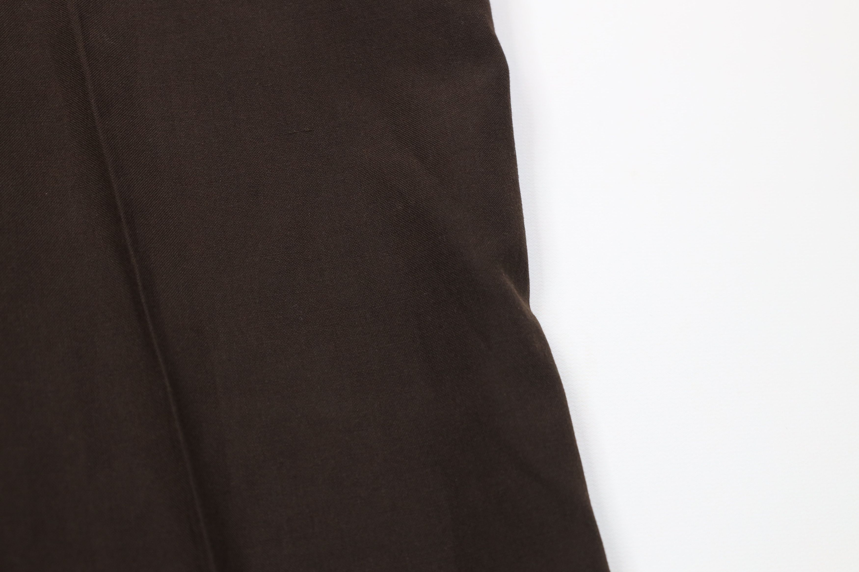Vintage Vintage 70s Streetwear Knit Wide Leg Chino Pants Brown Size US 36 / EU 52 - 7 Thumbnail