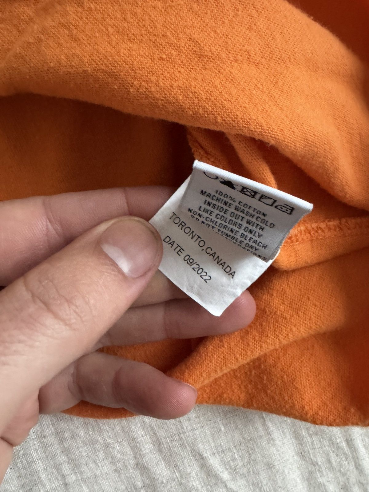 Aime Leon Dore Pocket long sleeve in orange Size US M / EU 48-50 / 2 - 5 Thumbnail