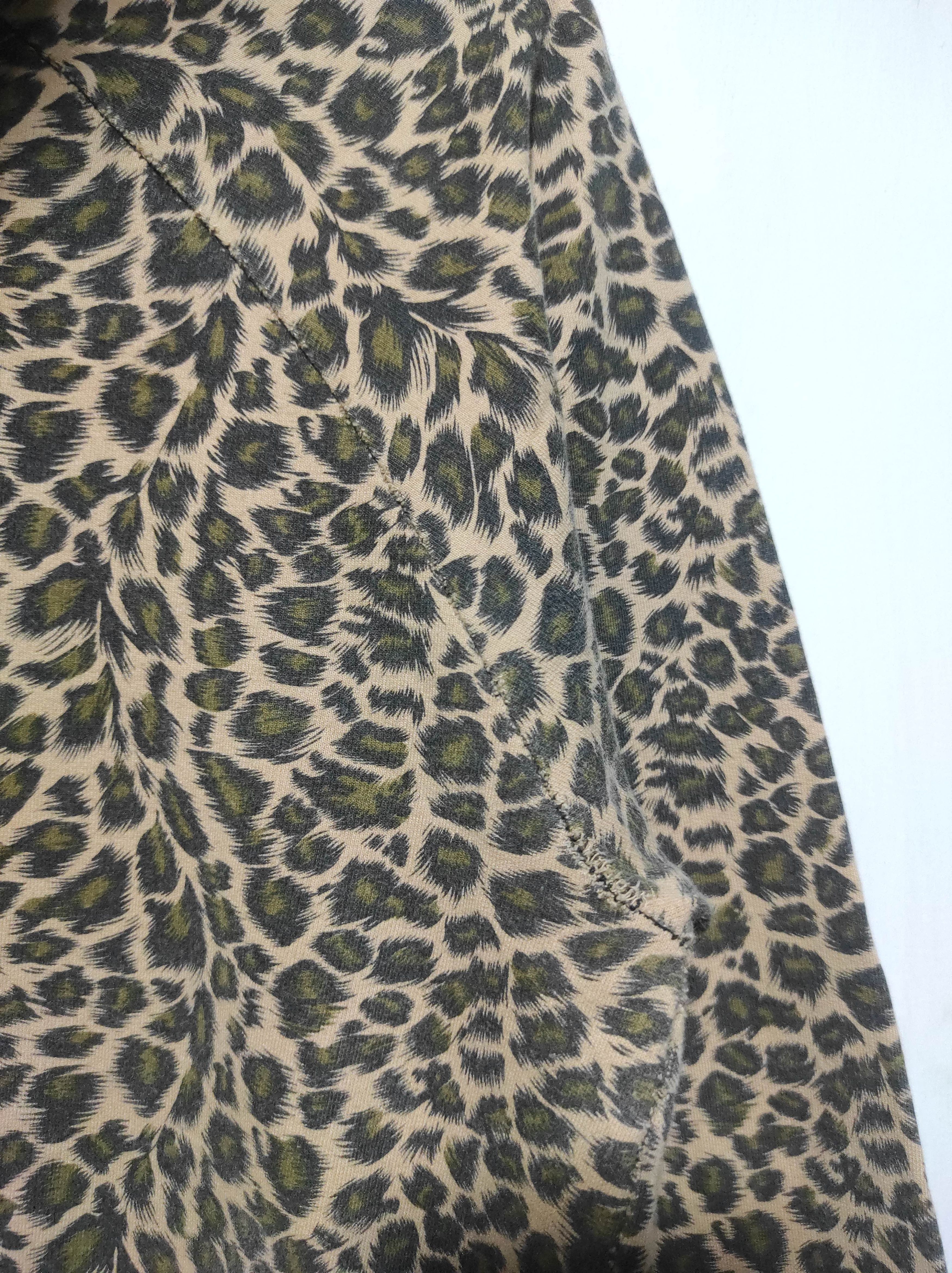 Hysteric Glamour World Wide Love Leopard Fur Hoodie IfSixWasNine LGB style Size S / US 4 / IT 40 - 19 Thumbnail