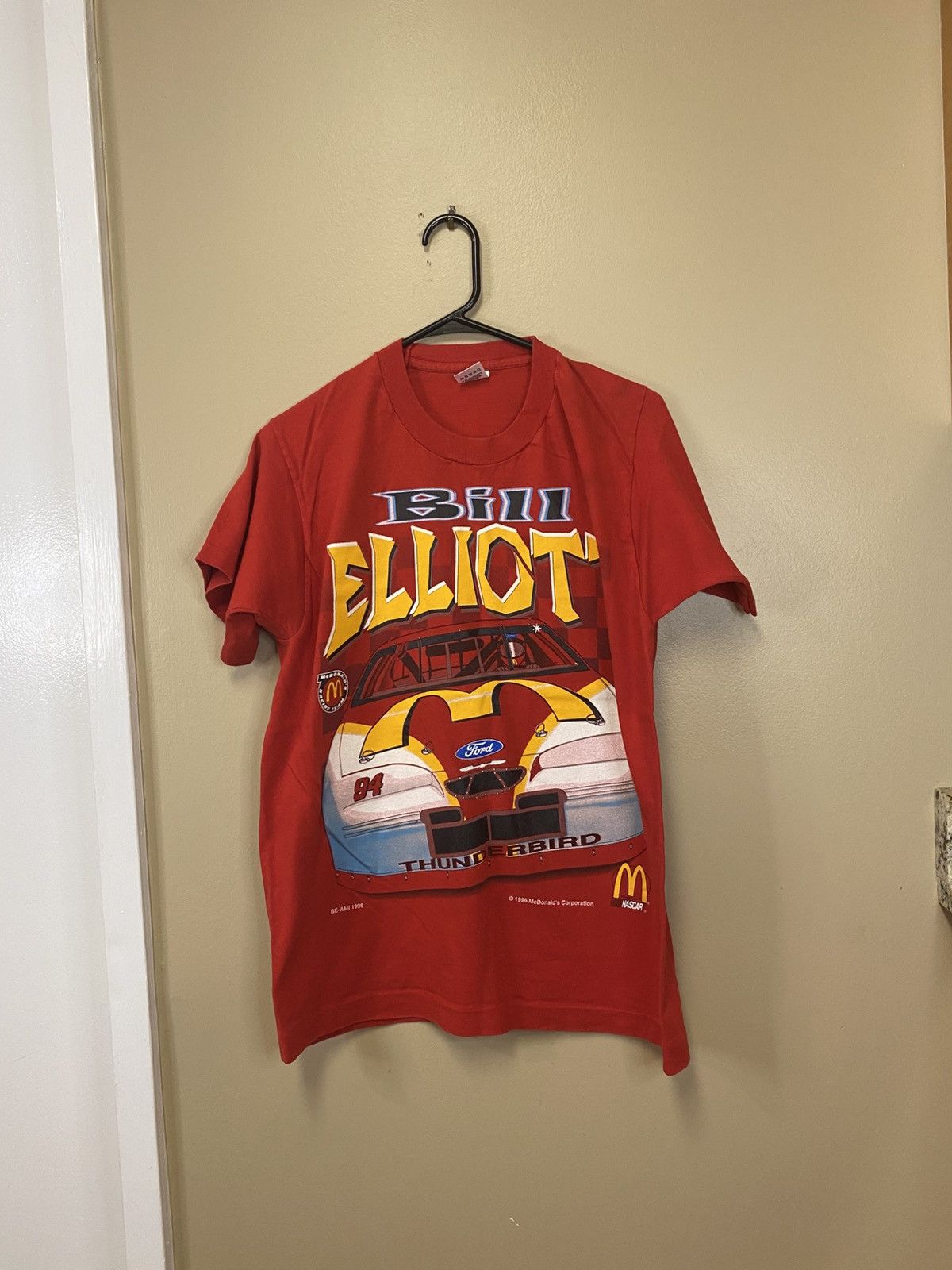 Vintage 1996 Bill Elliot McDonald’s Nascar T-Shirt Size US L / EU 52-54 / 3 - 1 Thumbnail