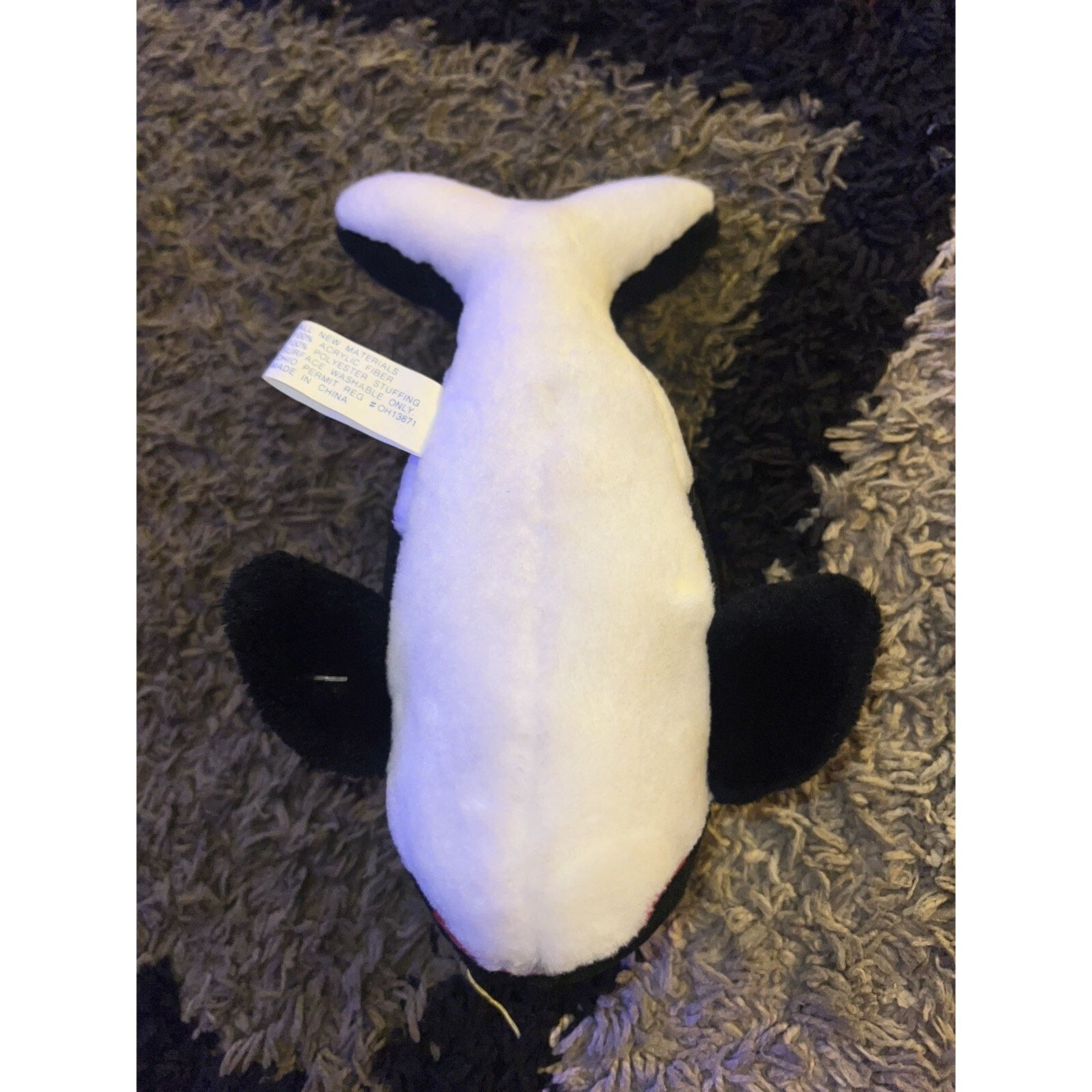 Other Vintage Sea World Shamu (Killer Whale) Plush w Original Tag! Size ONE SIZE - 6 Thumbnail