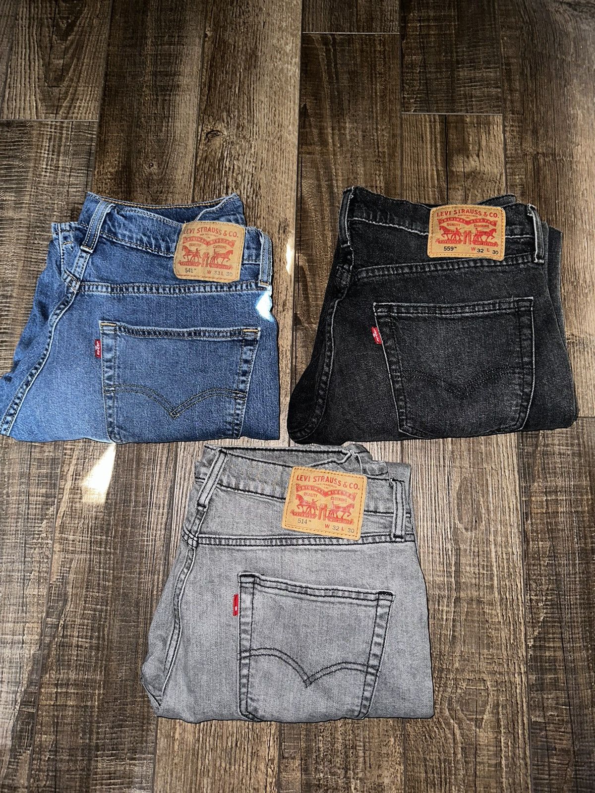Levi's Levi Jeans (Triple Bundle) Size US 32 / EU 48 - 1 Thumbnail