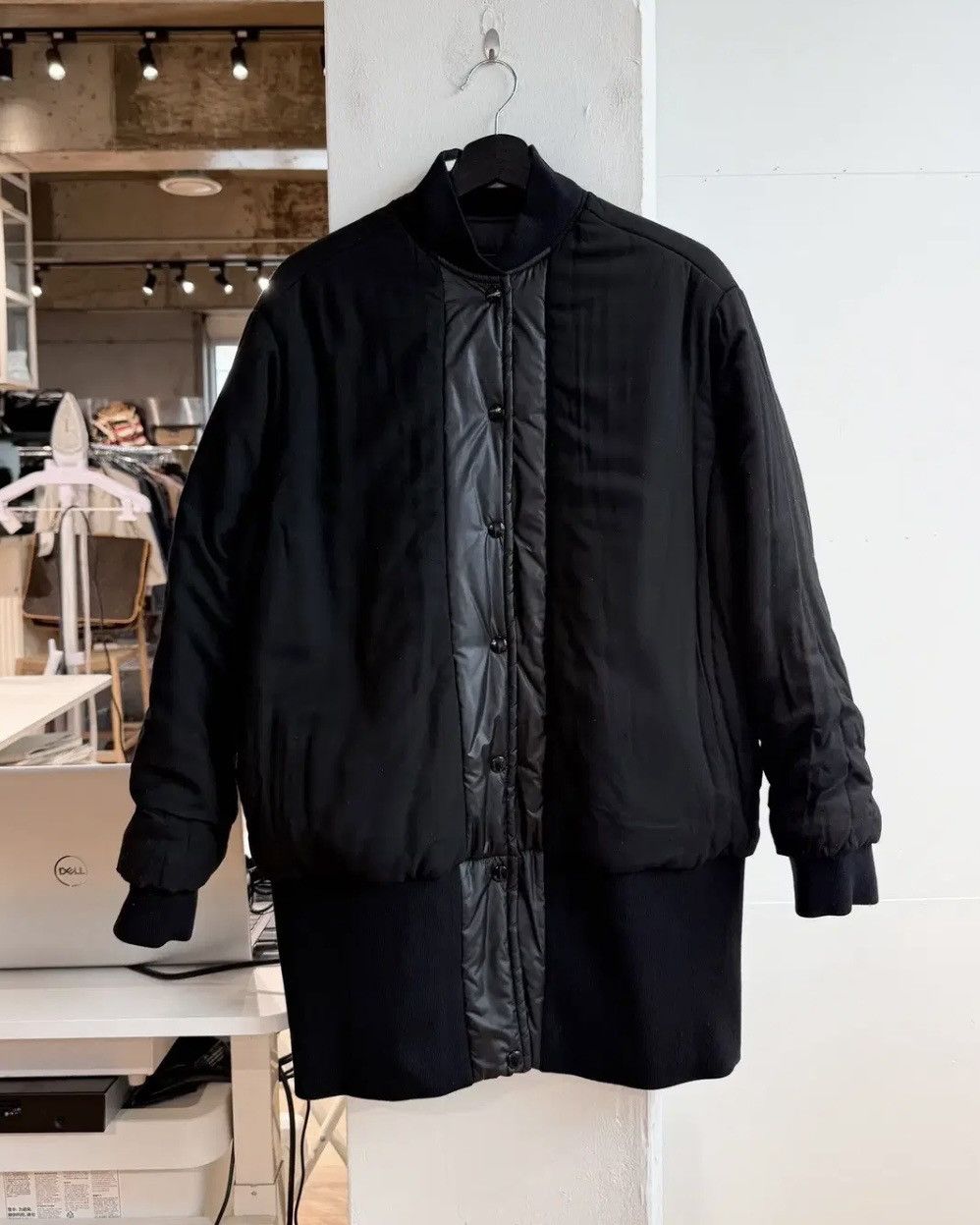 MM6 MM6 Black Reversible Bomber Jacket Size XS / US 0-2 / IT 36-38 - 5 Thumbnail