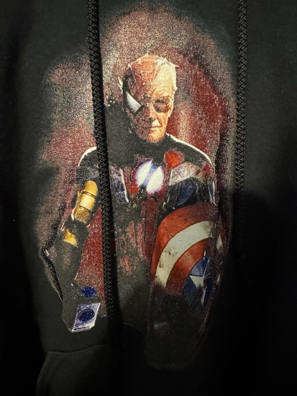 Marvel Comics Marvel Stan Lee Avengers Pullover Hoodie Men's Size L Black Size US L / EU 52-54 / 3 - 4 Thumbnail