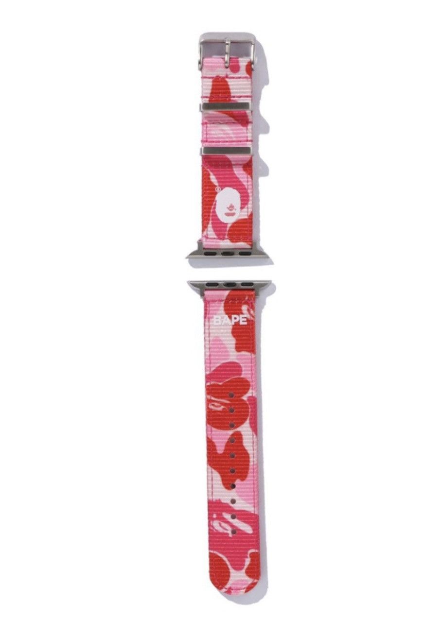Bape Authentic ape bape abc camo nato apple watch band L new Size ONE SIZE - 3 Thumbnail