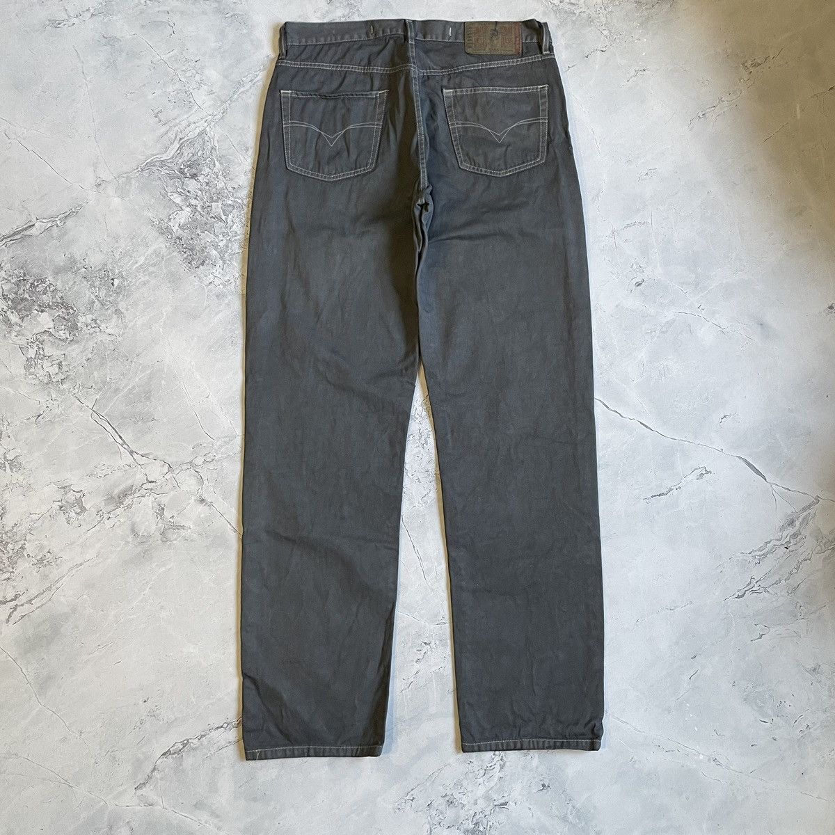 Diesel Diesel Jeans Denim Distressed Baggy Pants US36 Size US 36 / EU 52 - 2 Thumbnail