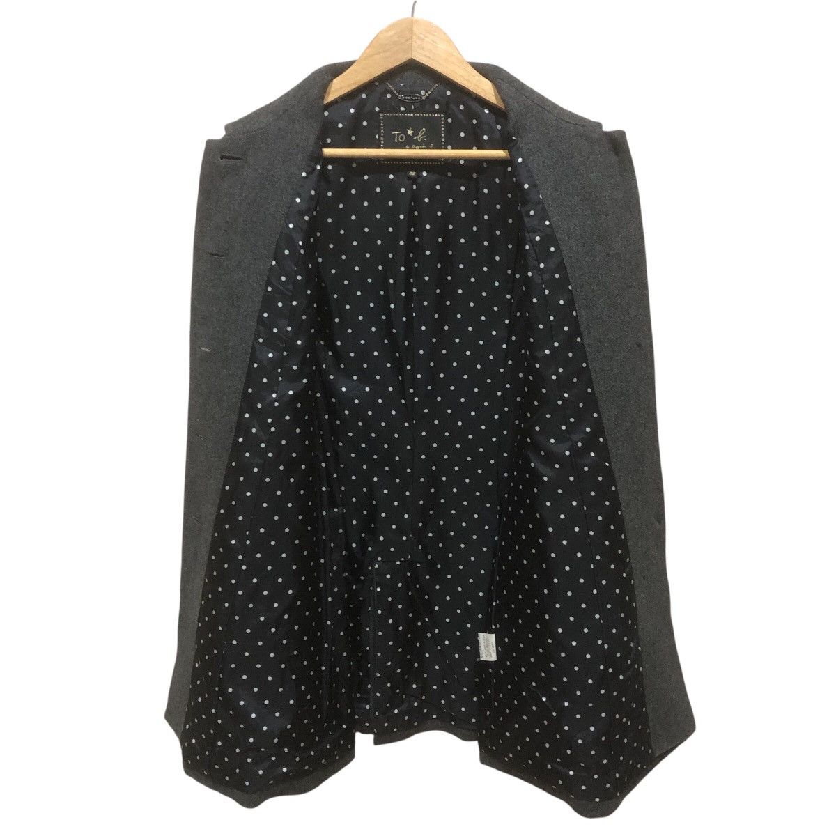 agnes b. Agnes B Wool Long Coat Size XS / US 0-2 / IT 36-38 - 8 Thumbnail