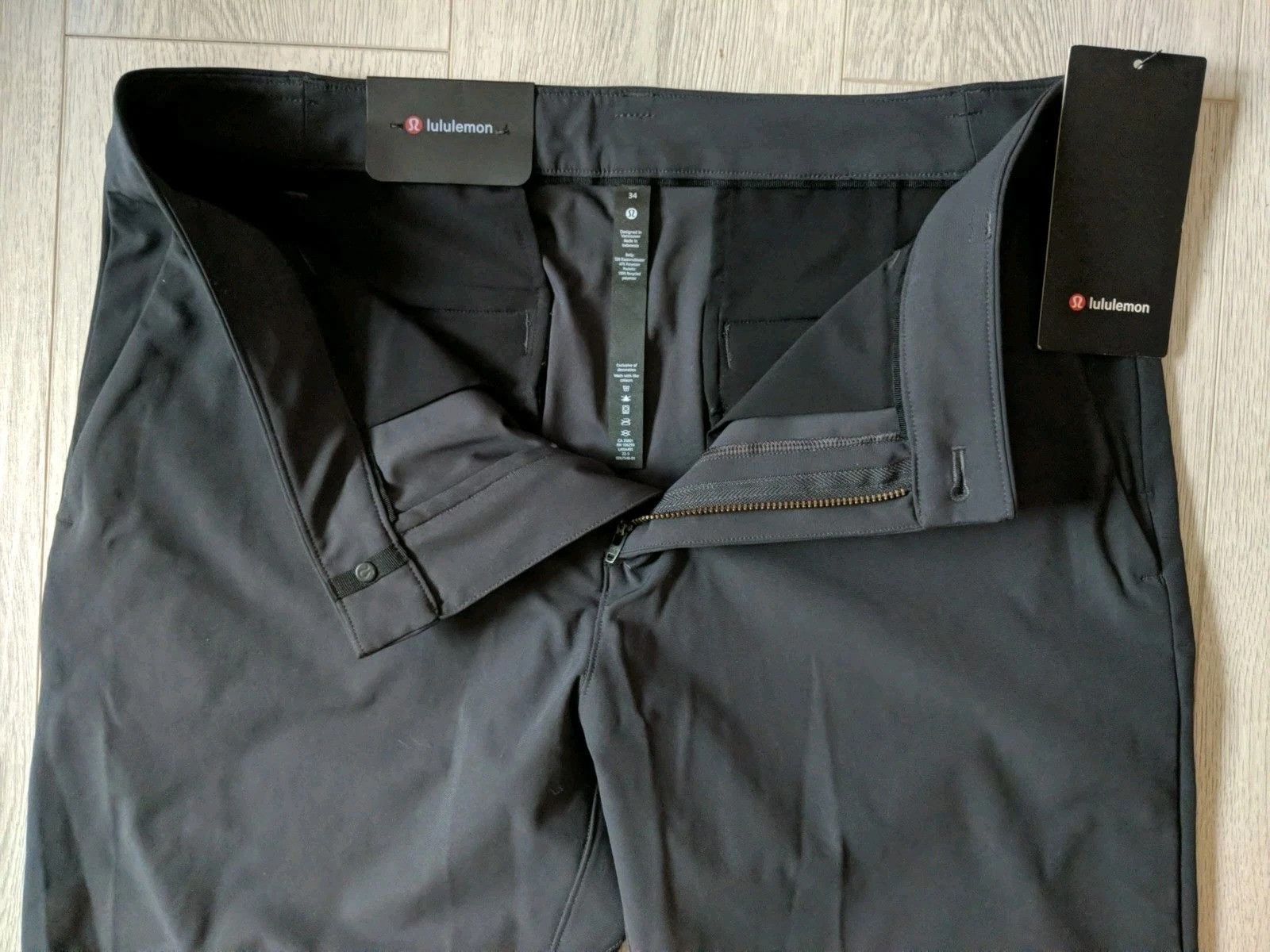 Lululemon LULULEMON Commission Pant Classic Casual Business Dark Grey Size US 34 / EU 50 - 4 Thumbnail