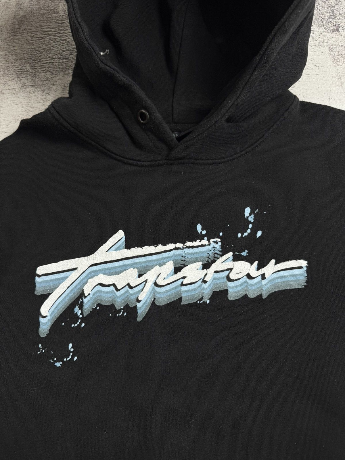 Trapstar London Trapstar Men’s Medium Drill Drill Black Cotton Rap Hoodie Pullover Sweatshirt Size US M / EU 48-50 / 2 - 7 Thumbnail