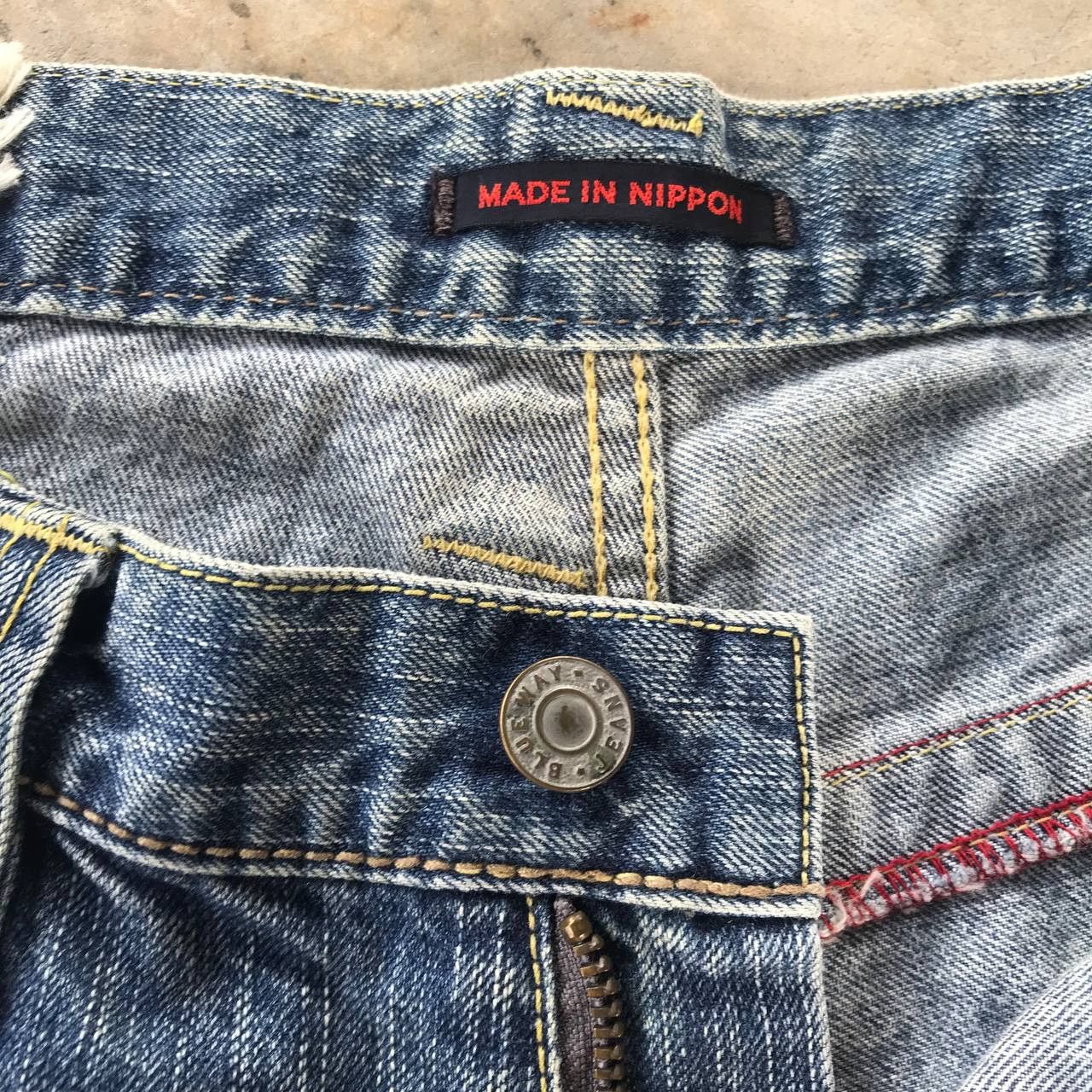 Other FLARED BLUEWAY JAPAN DISTRESSED LOWRISE DENIM W33x33 Size US 33 - 7 Thumbnail