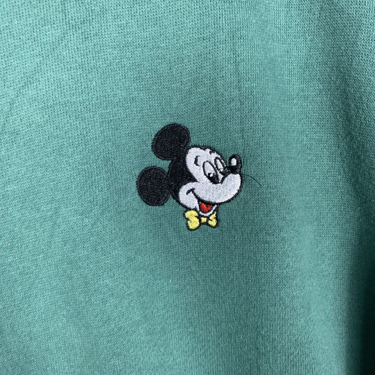 Disney Disney Mickey Mouse Green Crewneck Sweatshirt Size US M / EU 48-50 / 2 - 10 Thumbnail
