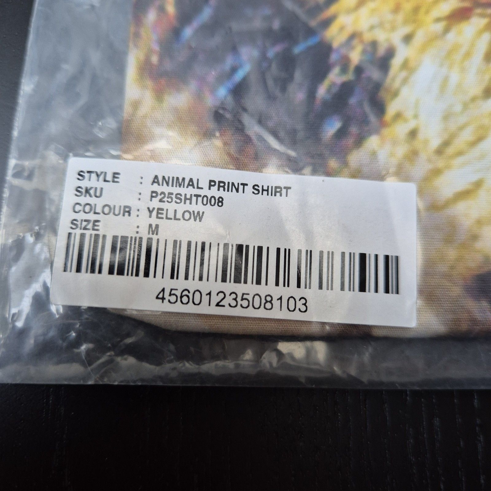 Palace Palace Animal Print Button Shirt Yellow Medium New FW23 Size US M / EU 48-50 / 2 - 4 Thumbnail