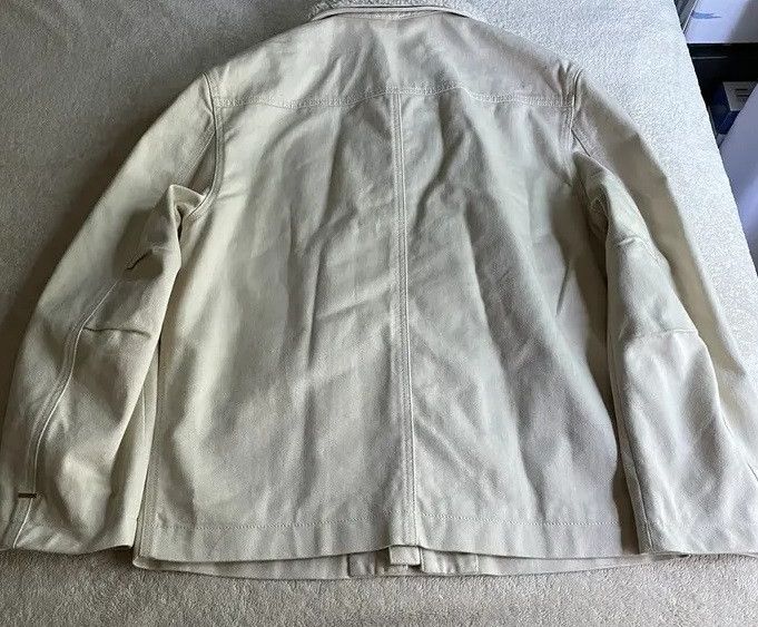 Louis Vuitton Louis Vuitton Beige Monogram Workwear Denim Jacket Size US S / EU 44-46 / 1 - 2 Thumbnail