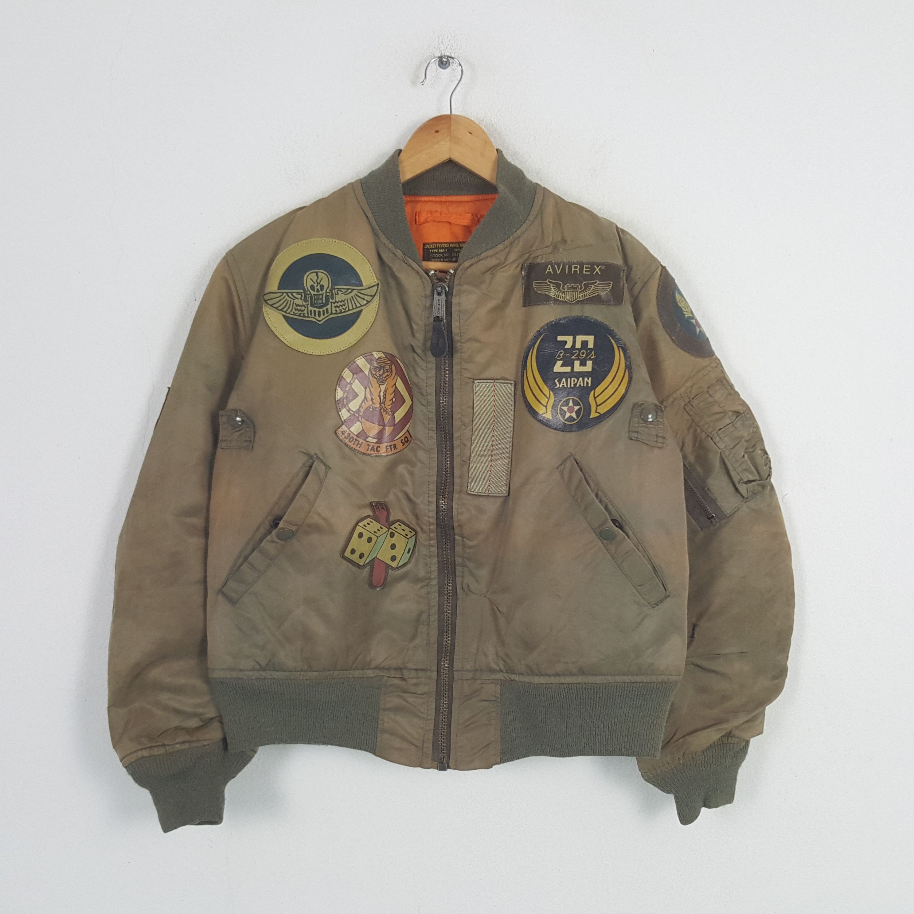 Avirex × Vintage Vintage Avirex LTD Reversible Bombers Jacket C290N12 Size US L / EU 52-54 / 3 - 1 Thumbnail