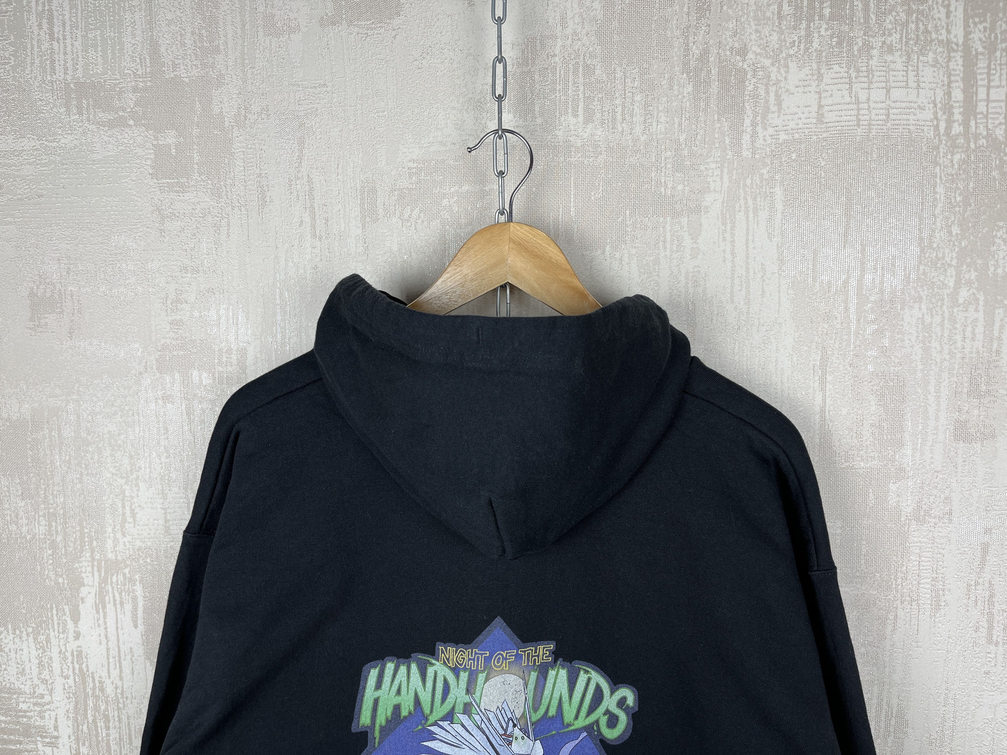 Hanes Vintage Night of the Handhounds Mecha Dragon Zip Hoodie Size US M / EU 48-50 / 2 - 3 Thumbnail