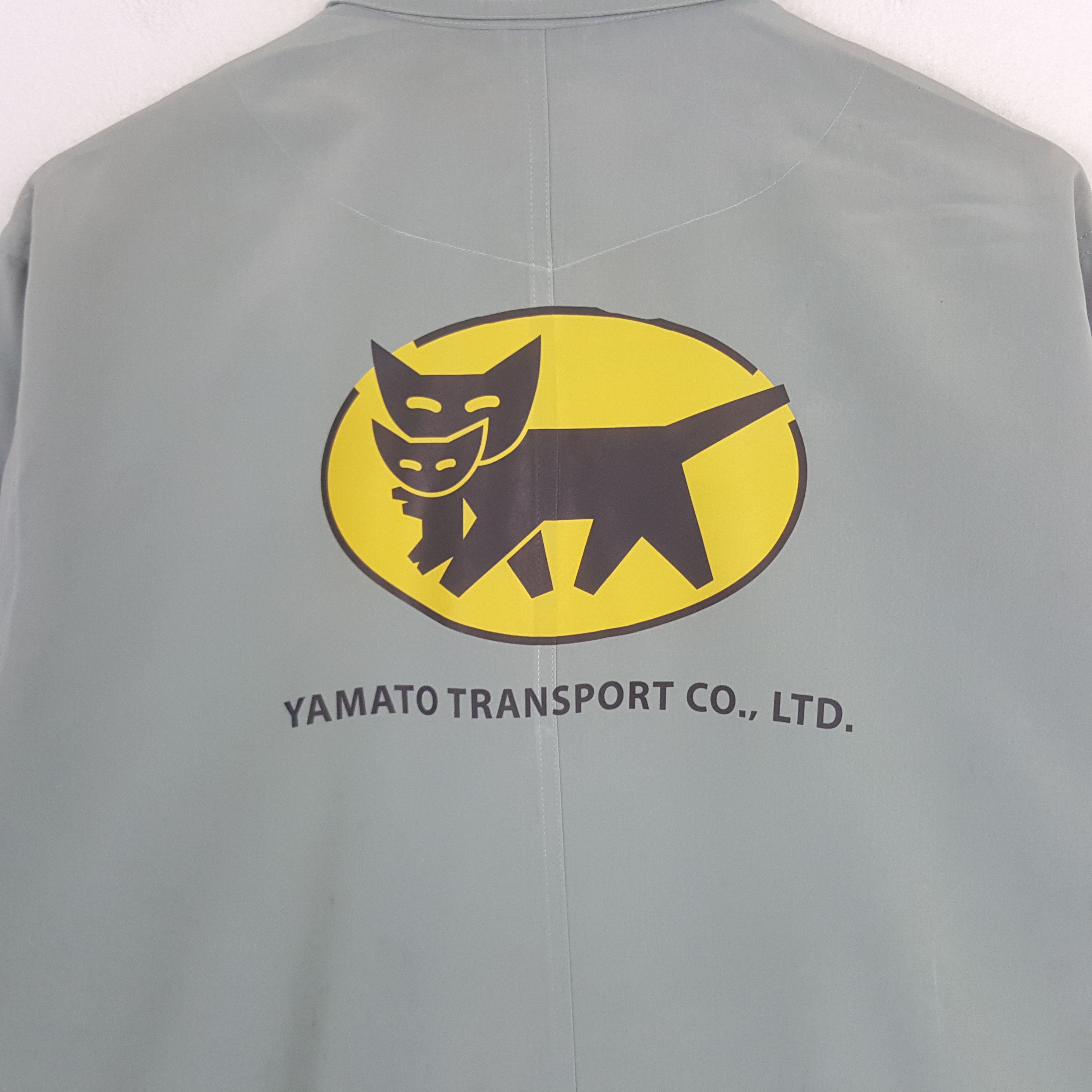 Japanese Brand × Vintage Vintage Yamato Transport Japanese Uniform Jacket C290N11 Size US M / EU 48-50 / 2 - 2 Thumbnail