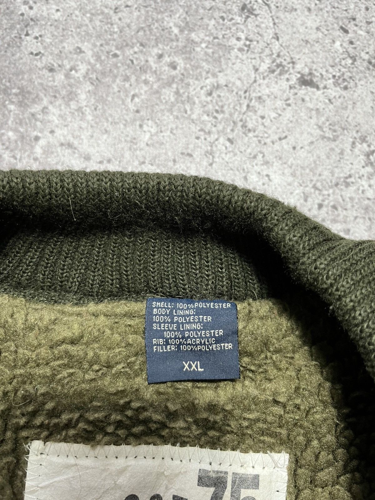 Japanese Brand Vintage Y2K SURPLUS TEX 75 Military Quilted jacket Size US XL / EU 56 / 4 - 10 Thumbnail