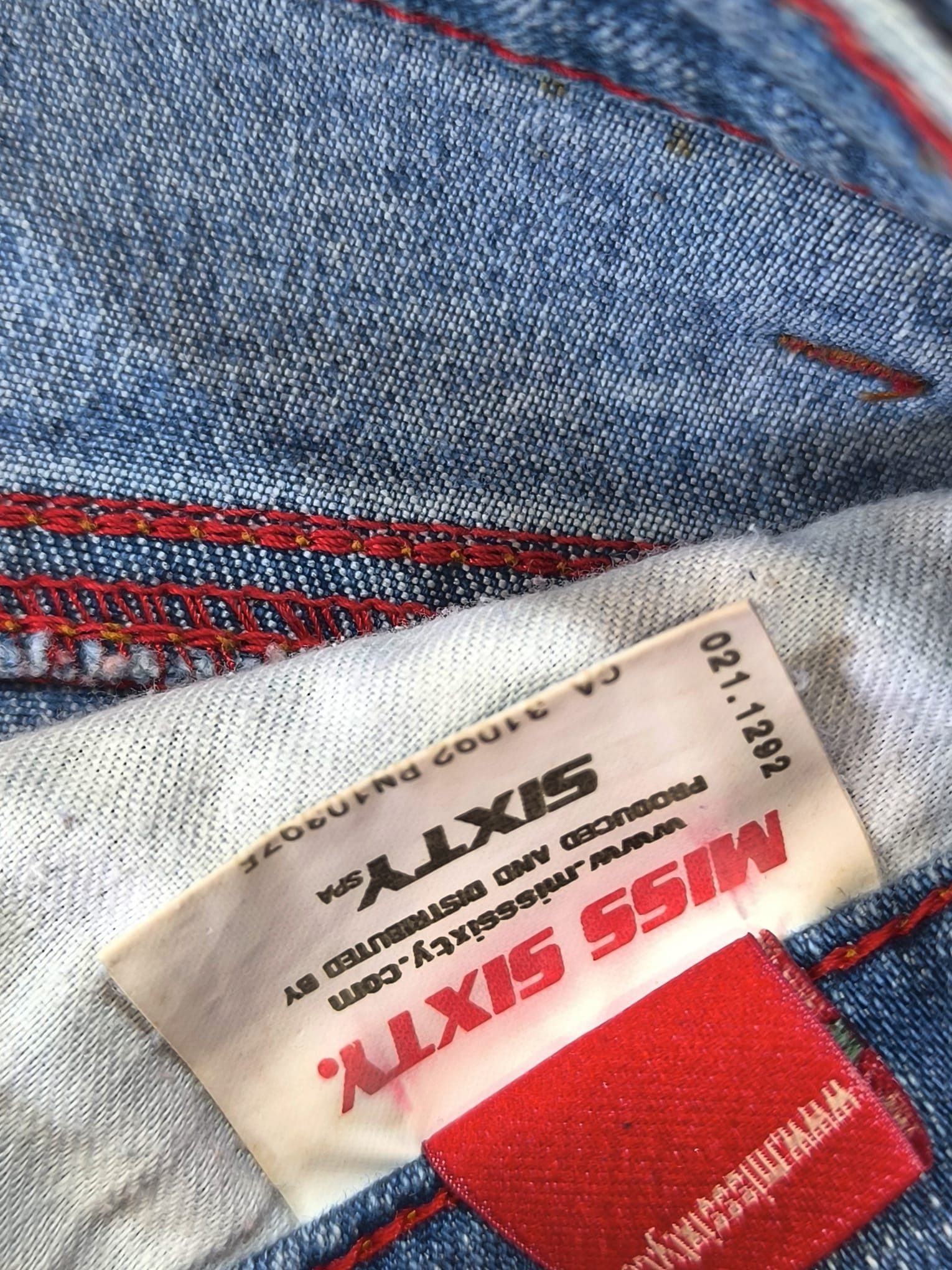 Miss Sixty VINTAGE MISS SIXTY FLARE JEANS BOOTCUT GRUNGE Size 30" / US 8 / IT 44 - 7 Thumbnail