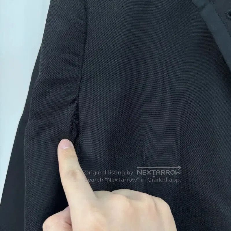 Thom Browne Thom Browne Women's Black Silk Logo Jacket . Size M / US 6-8 / IT 42-44 - 4 Thumbnail