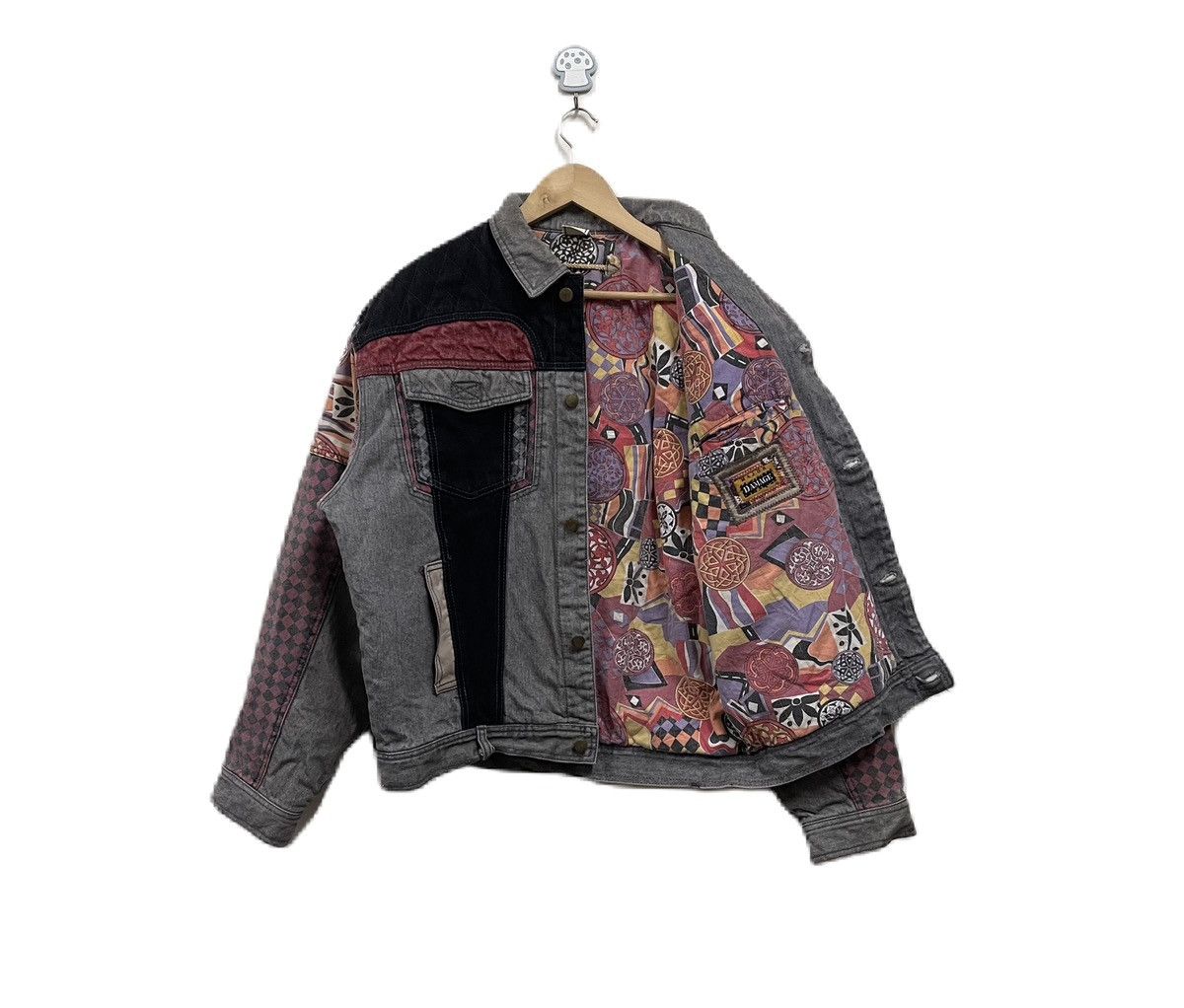 Vintage Vintage Major Damage Denim Jacket Patchwork Size US XL / EU 56 / 4 - 3 Thumbnail
