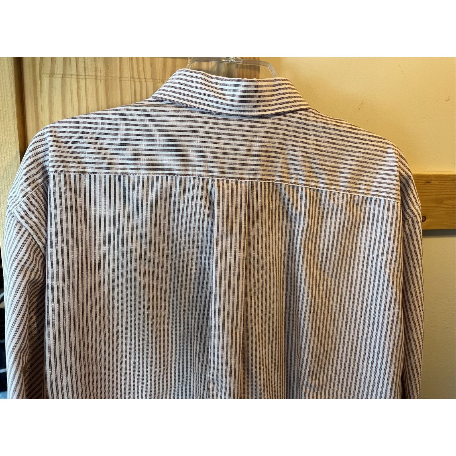 Other cambridge classic men 18 34/35 red stripe cotton blend shirt Size US XXL / EU 58 / 5 - 7 Thumbnail