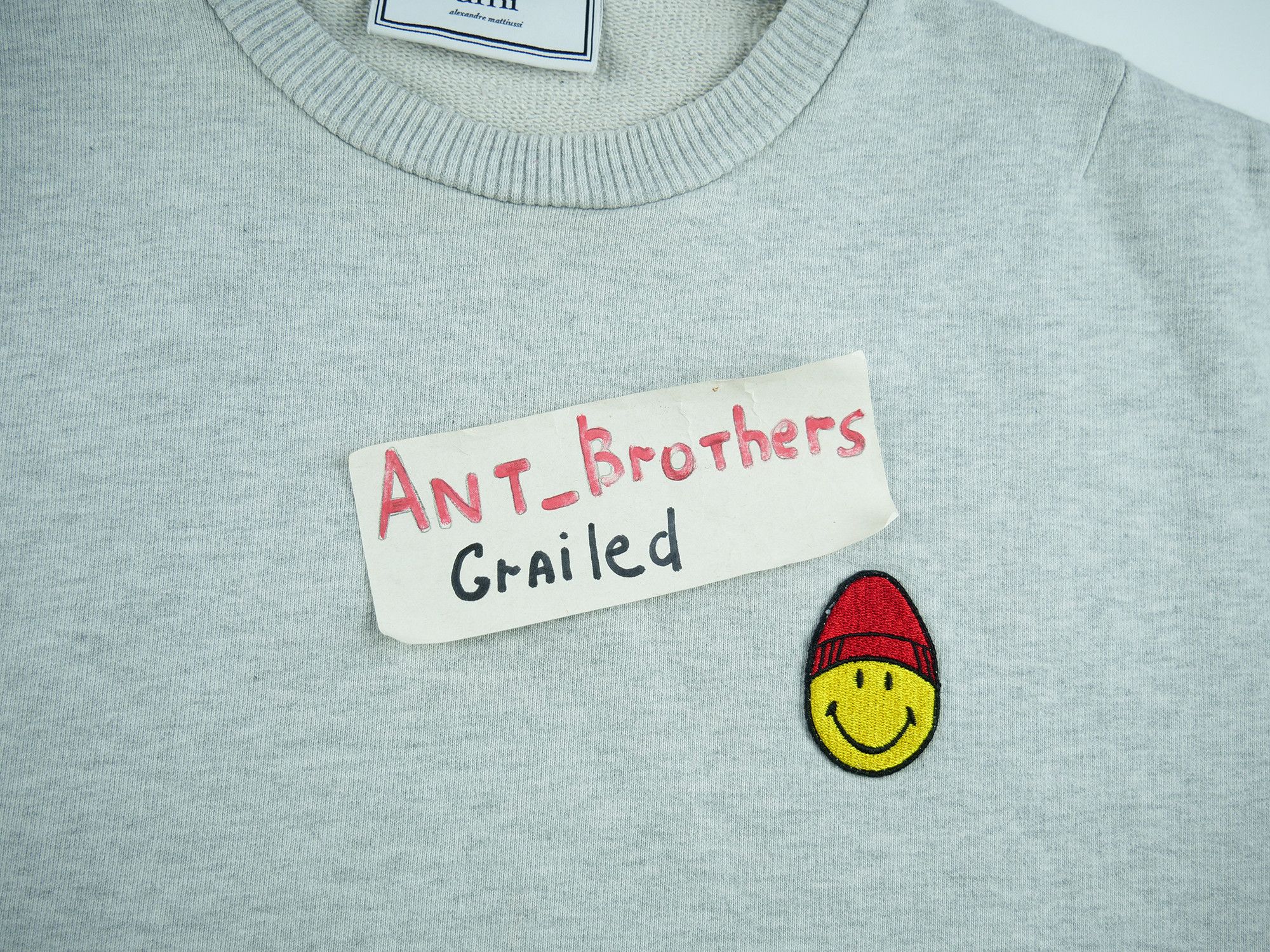 AMI AMI x Smiley sweatshirt Size US M / EU 48-50 / 2 - 7 Thumbnail