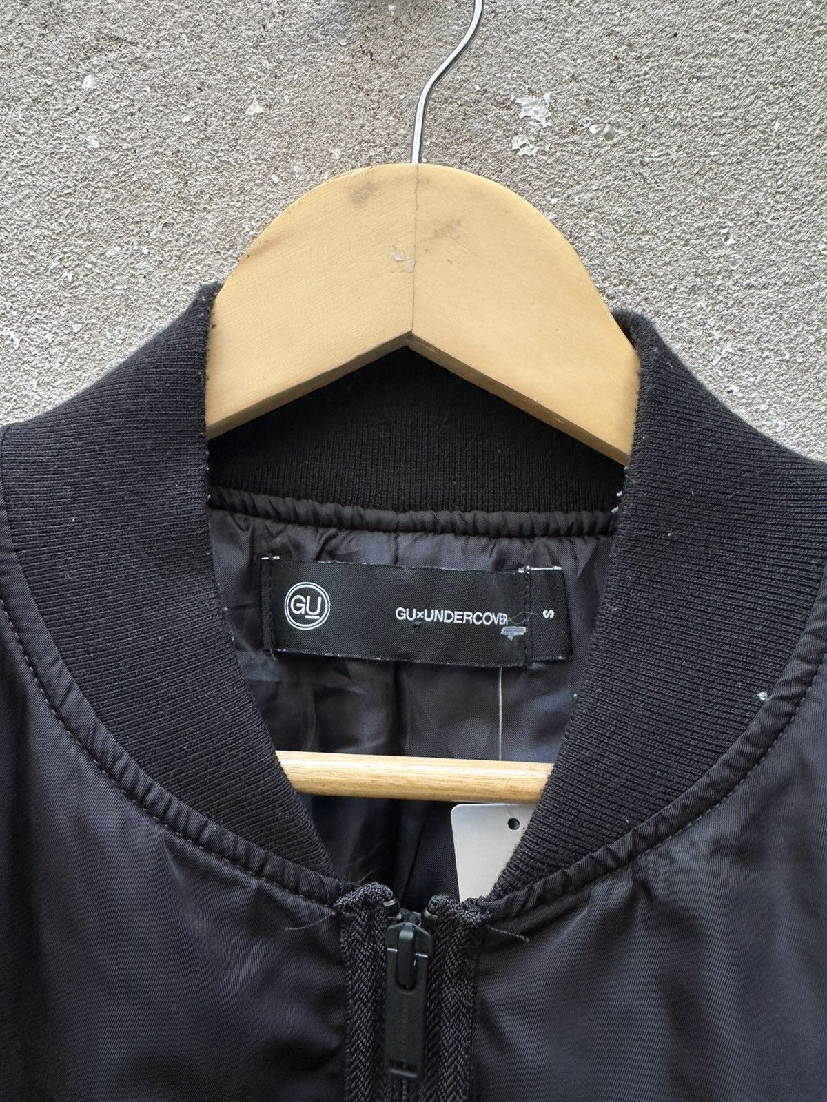 Undercover Freedom Noise GU Bomber Jacket Ma-1 Black