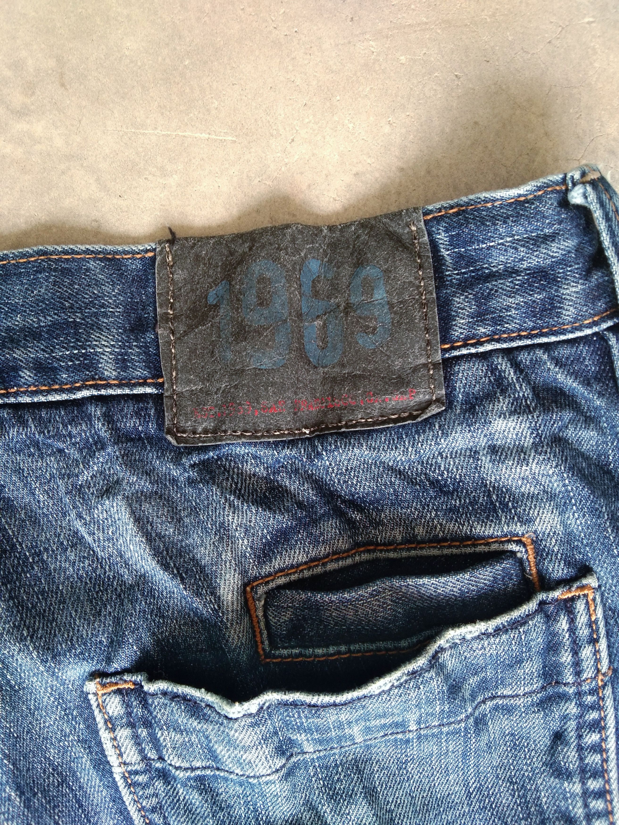 Gap Vintage Gap Straight Leg Button Fly Blue Washed Jeans 30x30 Size US 30 / EU 46 - 4 Thumbnail