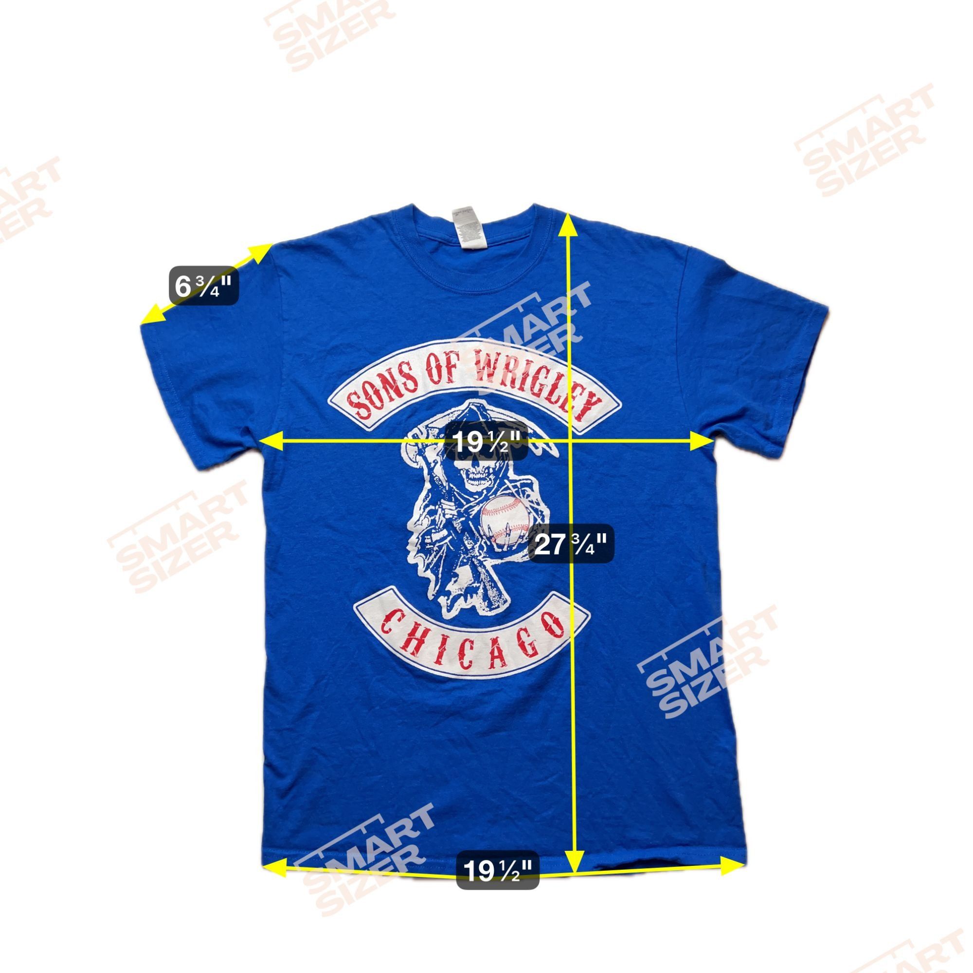 Other Chicago Cubs Sons Of Anarchy Wrigley Theme Baseball Shirt T- Size US M / EU 48-50 / 2 - 5 Thumbnail