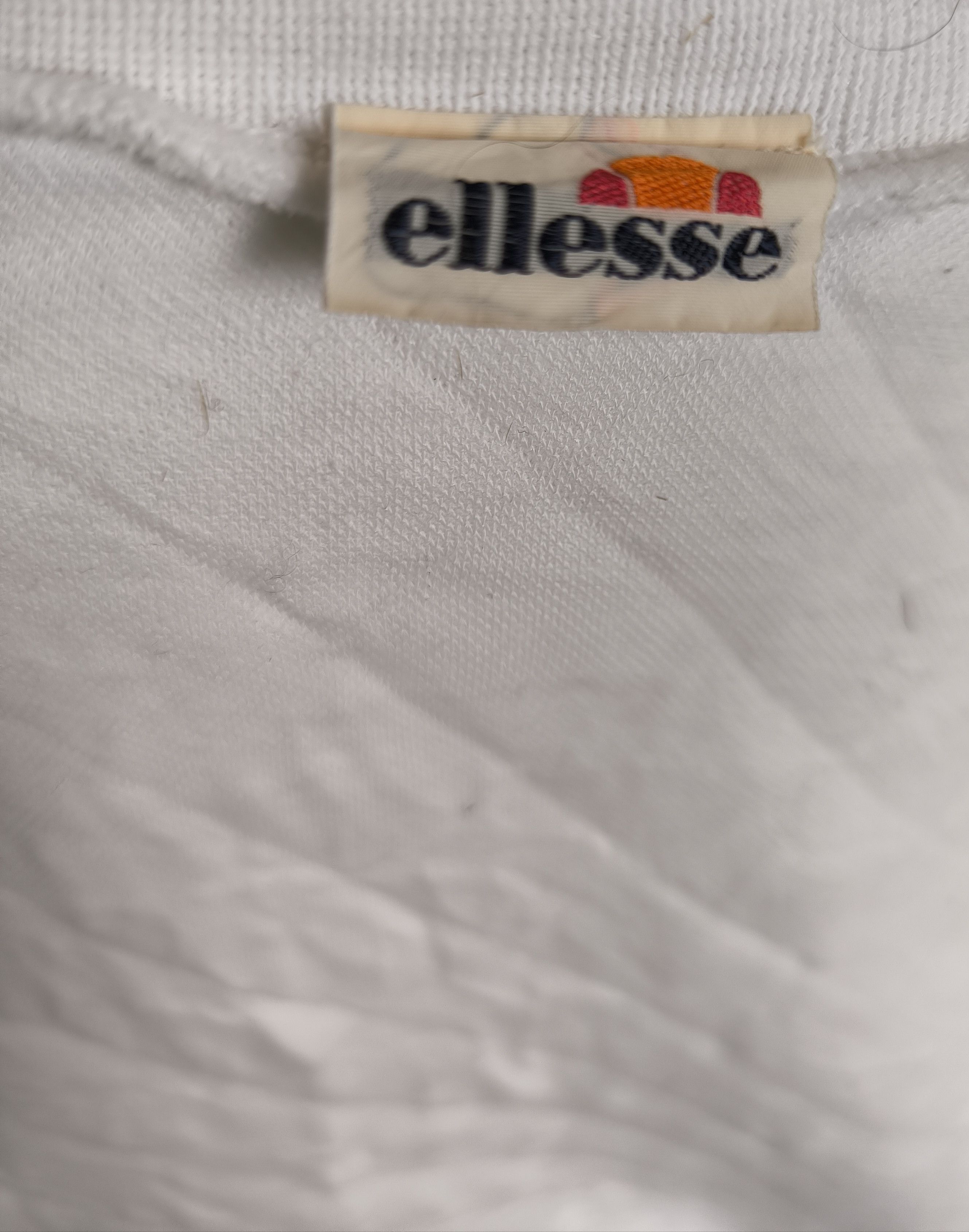 Ellesse × Vintage Vtg ELLESSE quilted sweatshirt Size US M / EU 48-50 / 2 - 9 Thumbnail