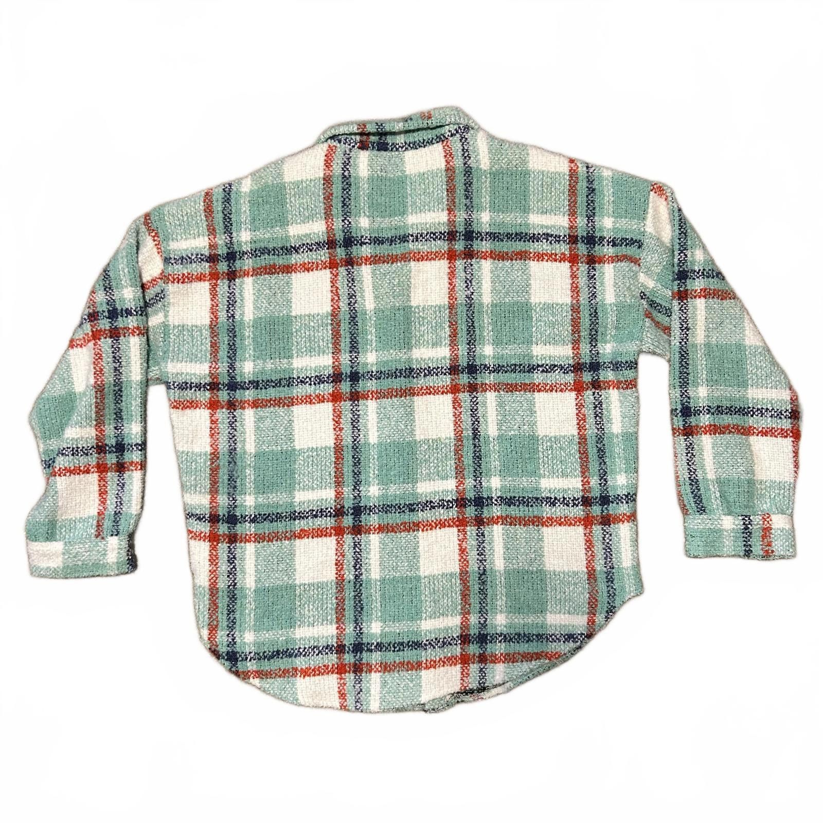 Boohoo Oversized Plaid Shacket Boohoo size XL Shirt Jacket Size US XL / EU 56 / 4 - 2 Thumbnail