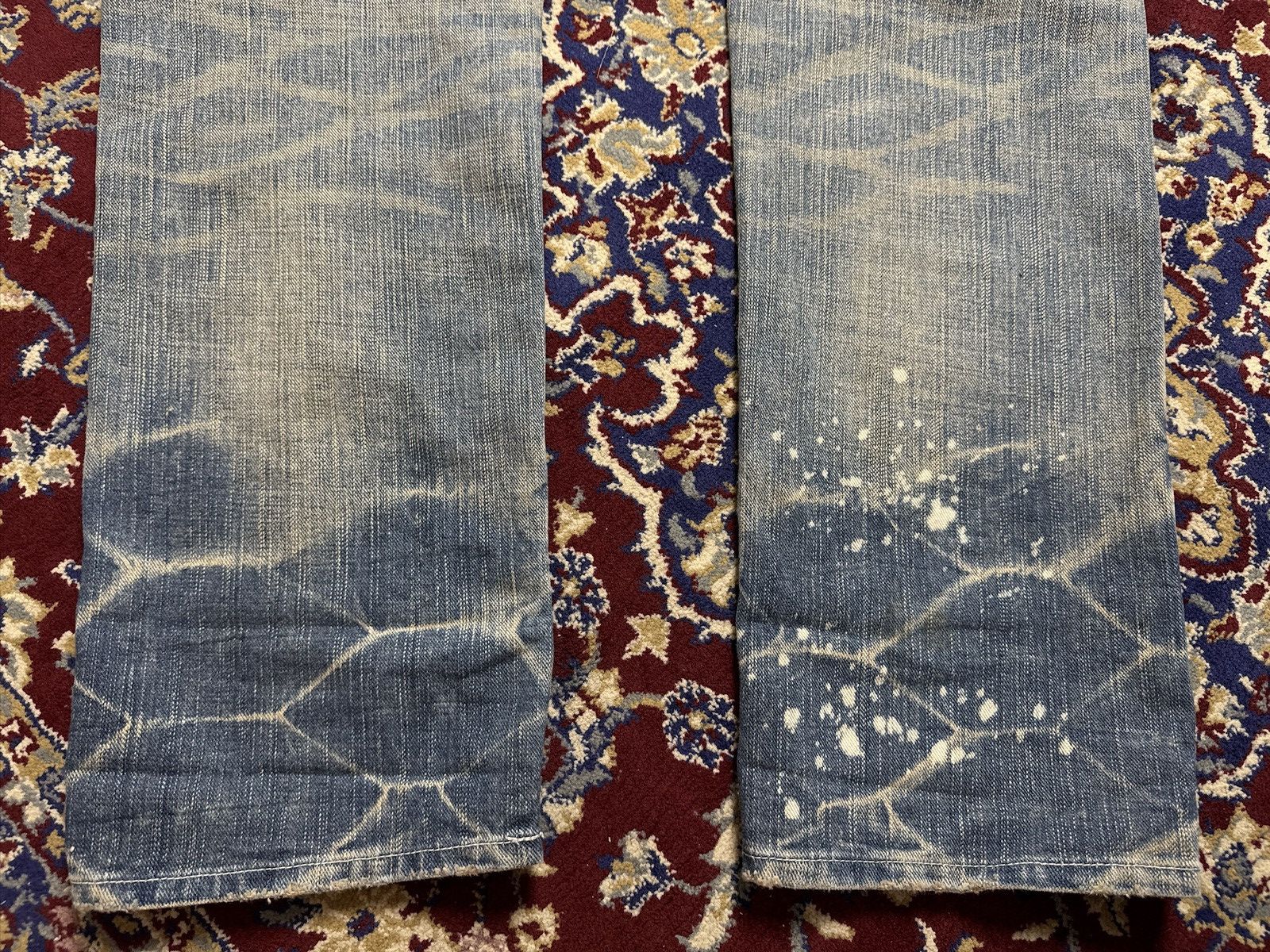 Vintage Vintage GL Heart Distressed Faded Japanese Jeans Denim y2k Size US 31 - 7 Thumbnail
