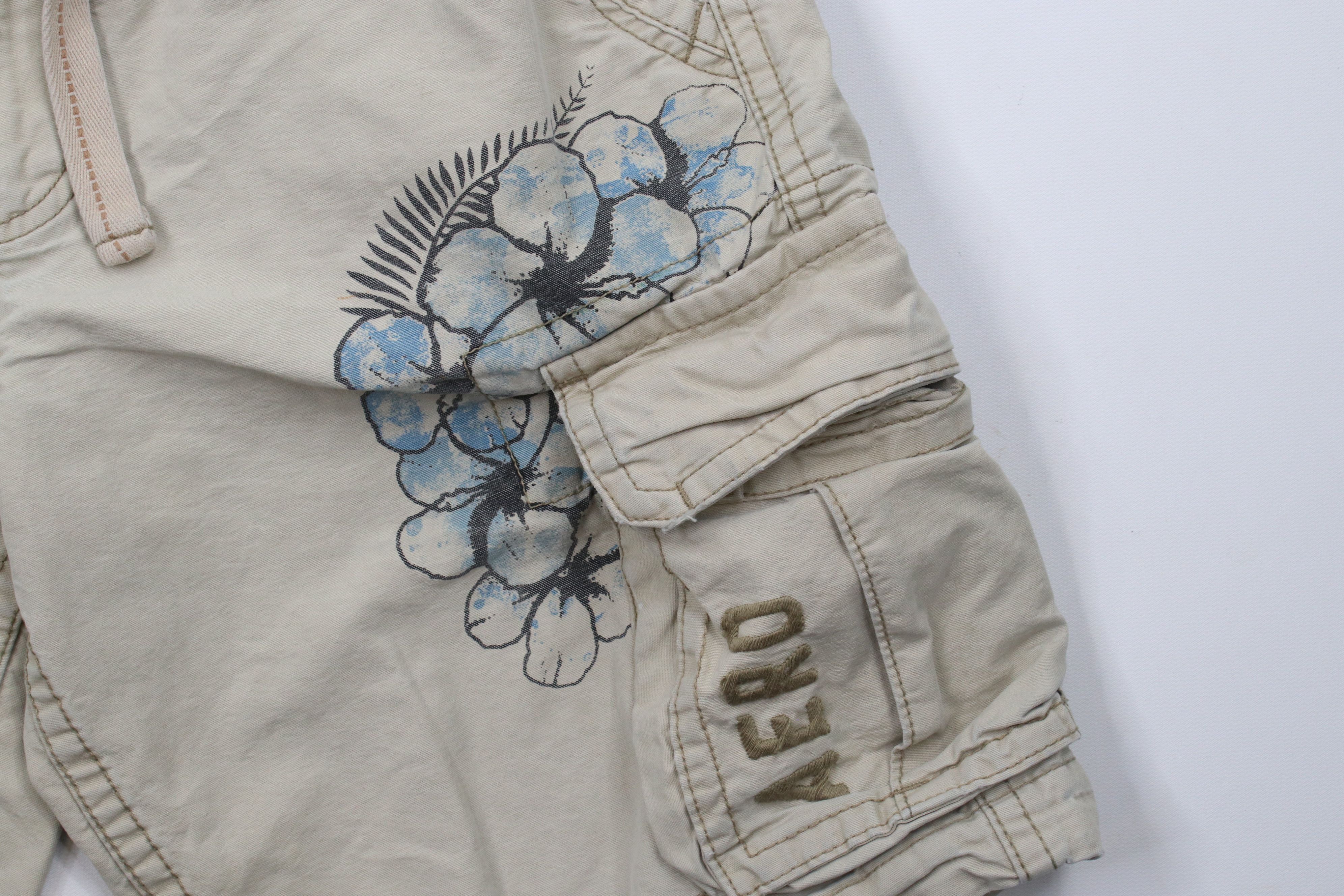 Aeropostale × Vintage Vintage Y2K Aeropostale Flower Heavyweight Cargo Shorts Size US 31 - 5 Thumbnail