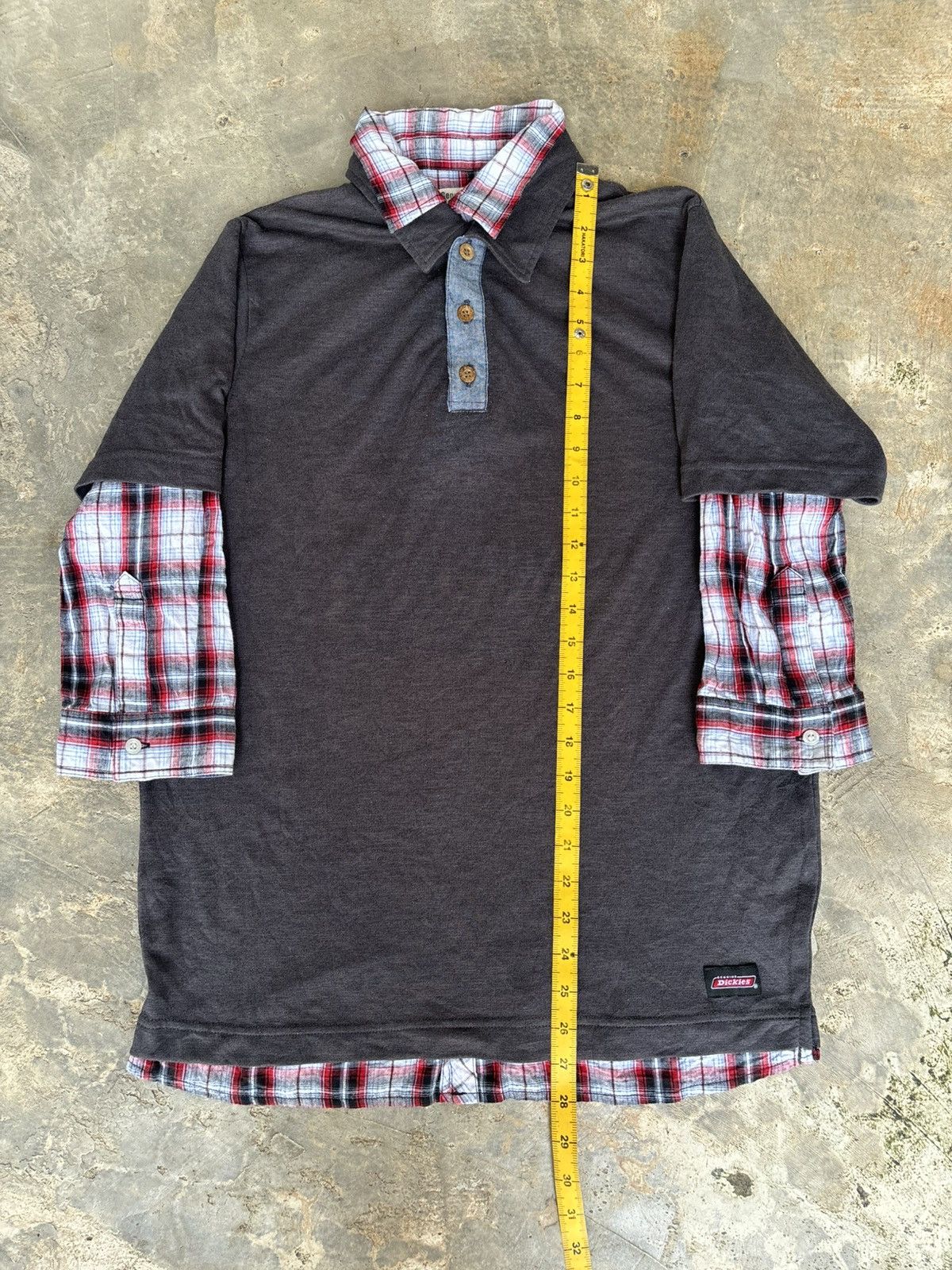 Dickies × If Six Was Nine × Japanese Brand Y2k Double Layer Dickies Shirt Button up Size US L / EU 52-54 / 3 - 11 Thumbnail