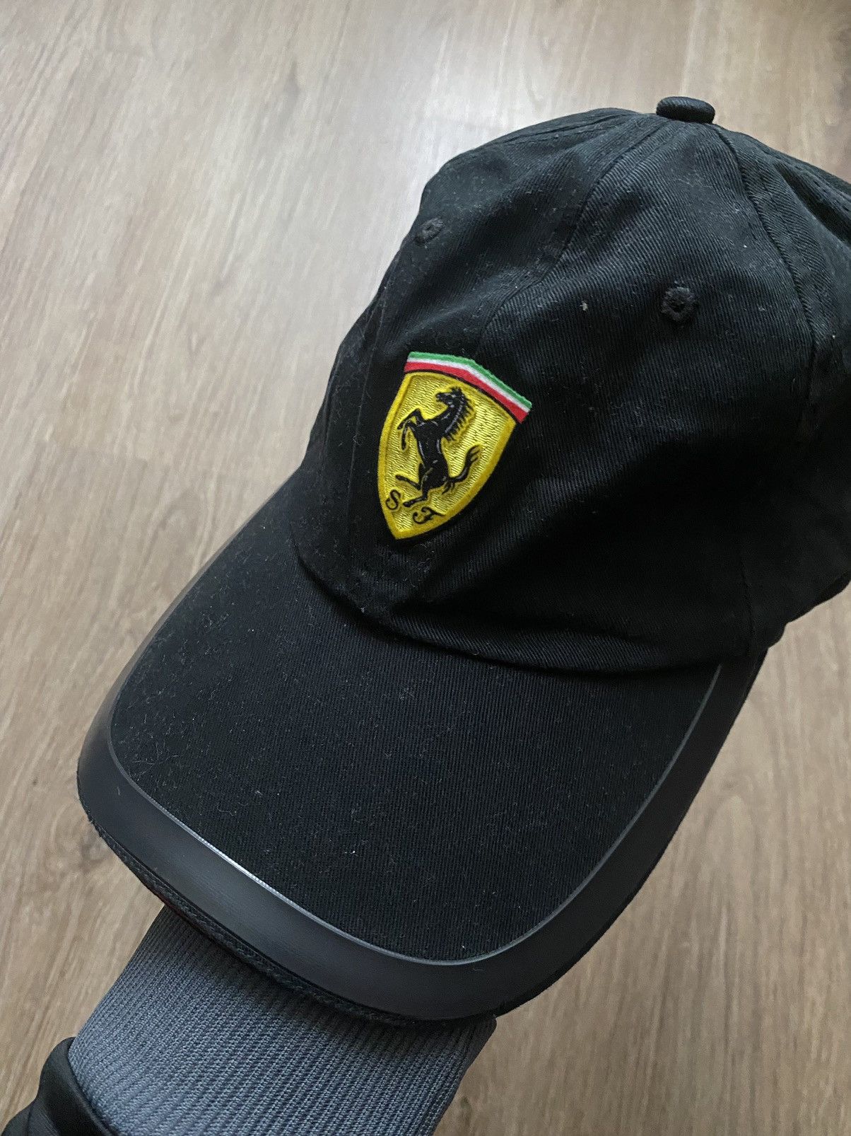 Ferrari × Vintage Vintage F-1 Ferarri Schumacher Racing Cap Y2K Os Size ONE SIZE - 3 Thumbnail