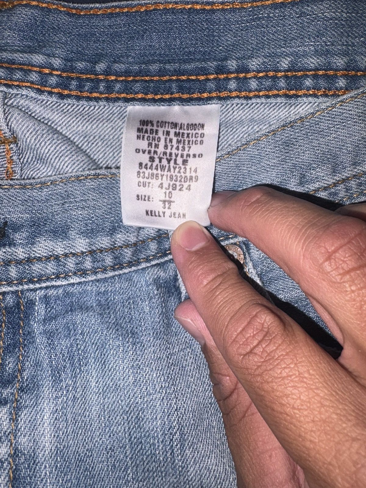 Polo Ralph Lauren Polo jean company low rise boot cut flare jeans sz 10/32 y2k Size 32" / US 10 / IT 46 - 3 Thumbnail