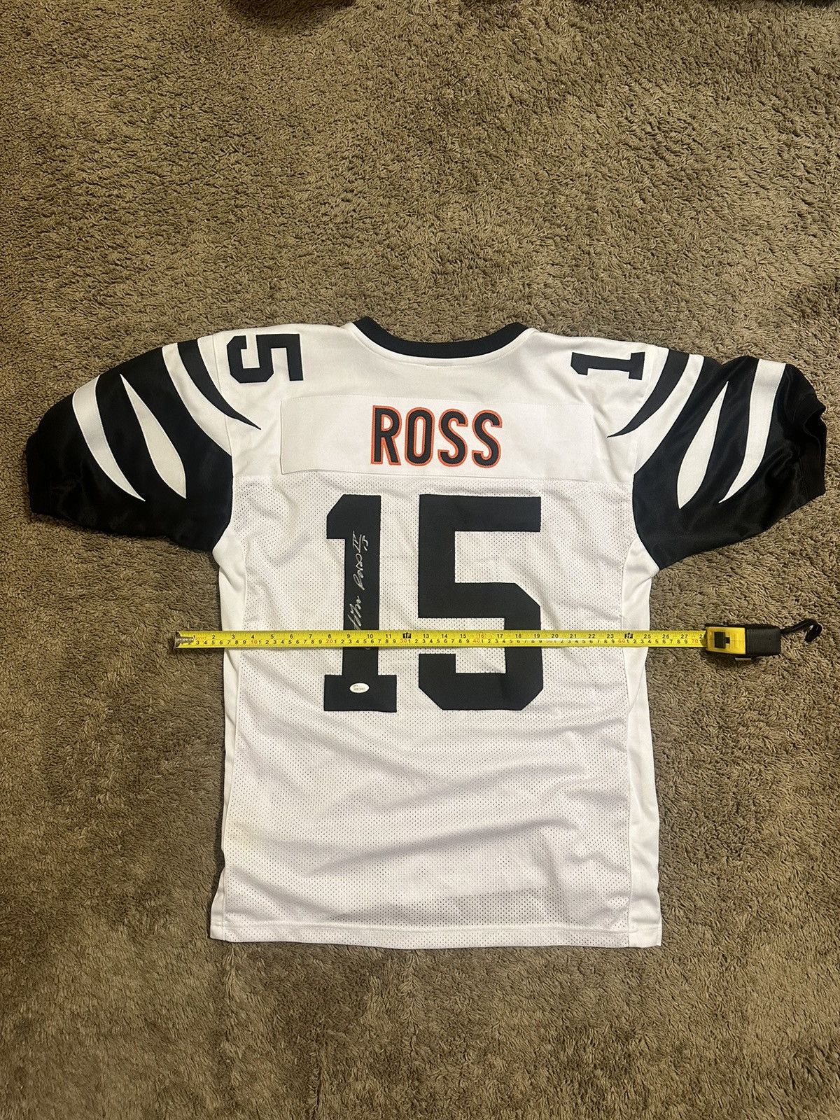 NFL × Vintage Vintage NFL Cincinnati John Ross jersey 00s size XL JSA COA Size US XL / EU 56 / 4 - 6 Thumbnail