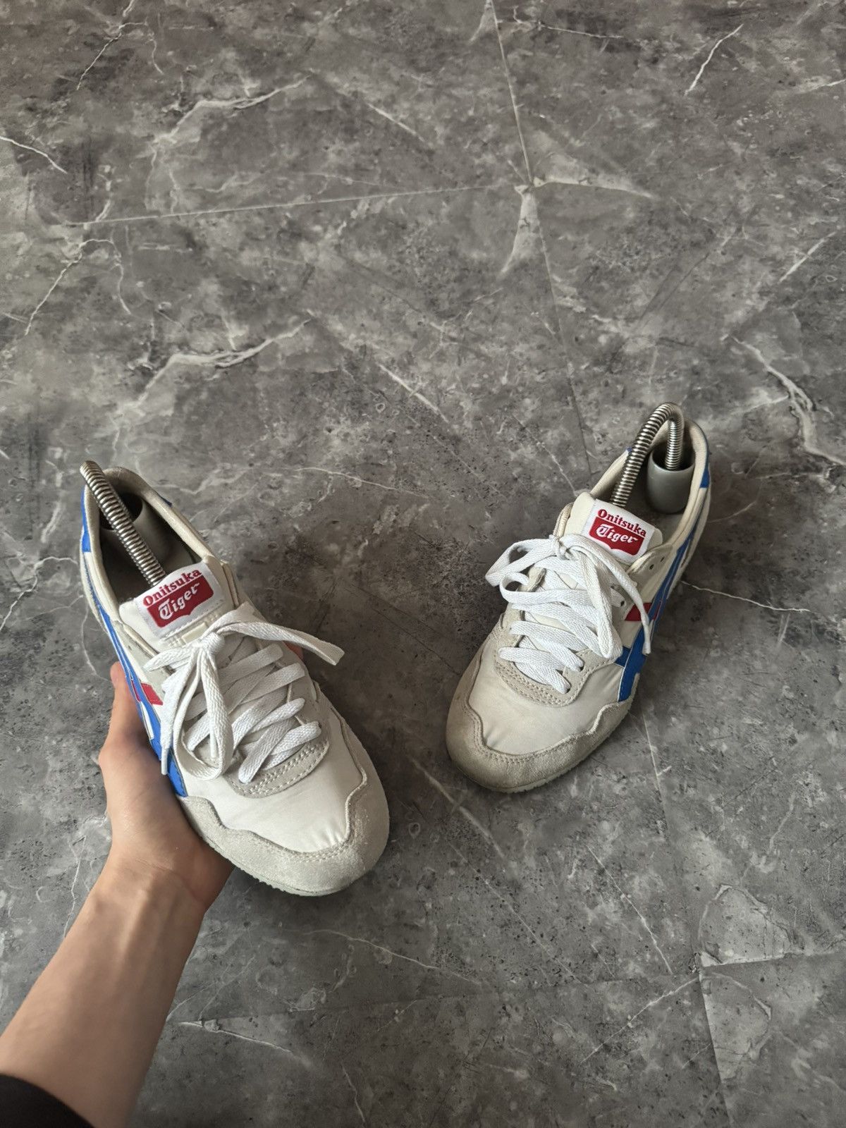 Asics Asics Onitsuka Tiger Vintage Shoes Rare Japanese 3 stripes Size US 4 / IT 34 - 2 Thumbnail