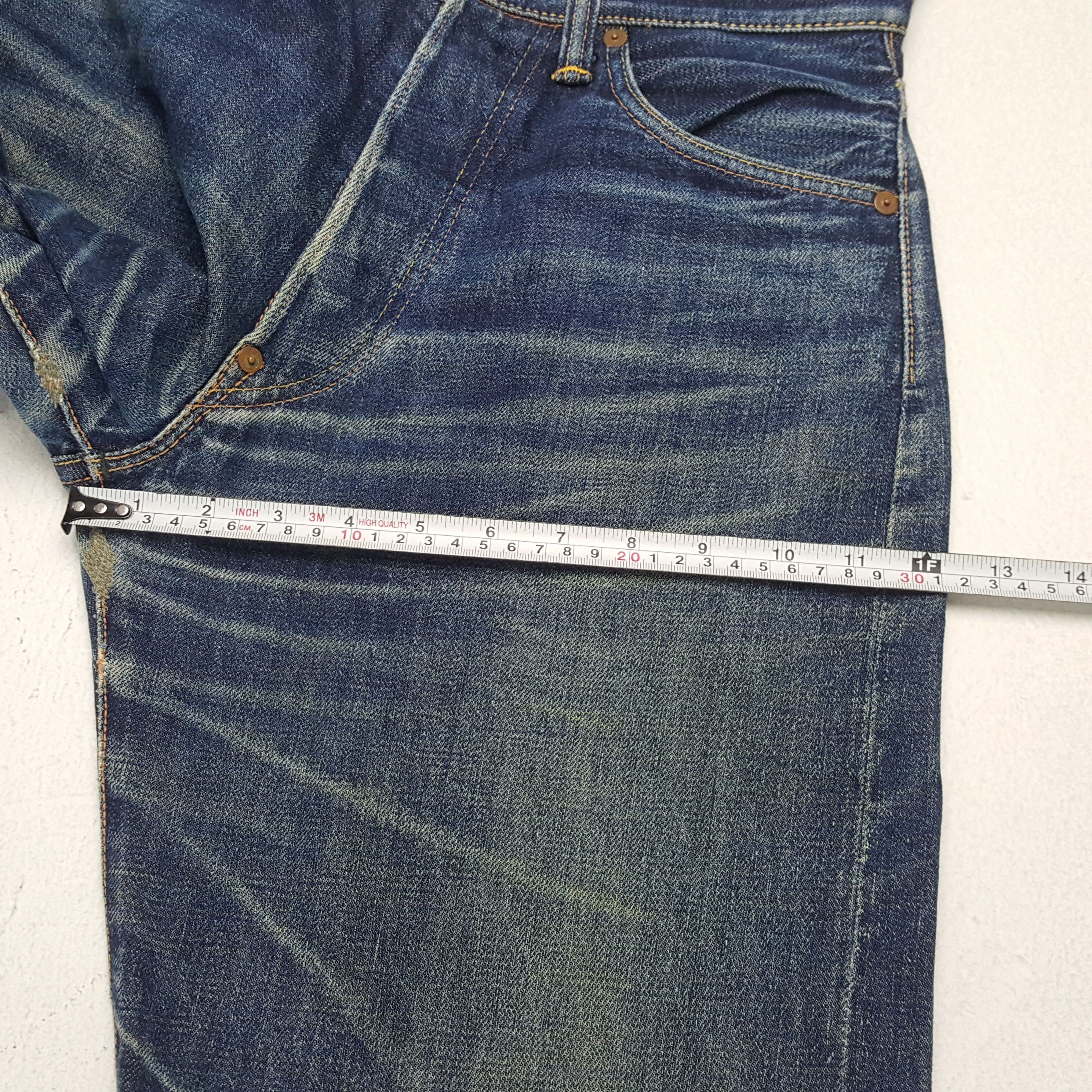 Evisu × Japanese Brand × Vintage Vintage EVISU Japanese Brand Daicock Custom Style Jeans Size US 29 - 9 Thumbnail