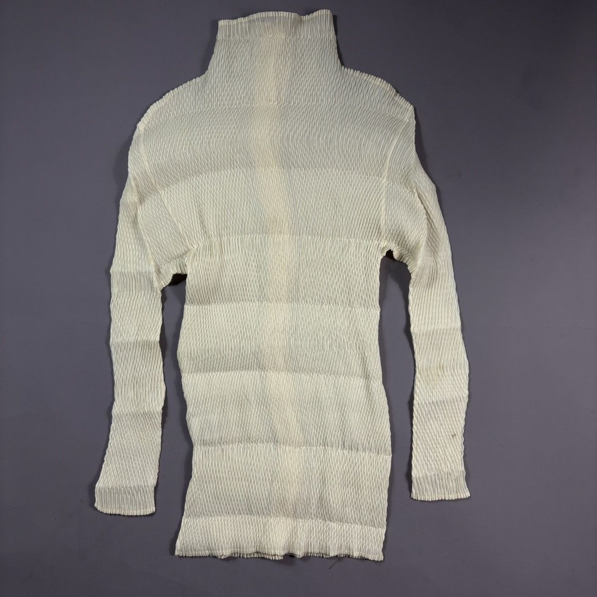 Issey Miyake × Japanese Brand × Pleats Please Issey Miyake Issey Miyake - Mainline Longsleeve Button Down Size S / US 4 / IT 40 - 2 Thumbnail