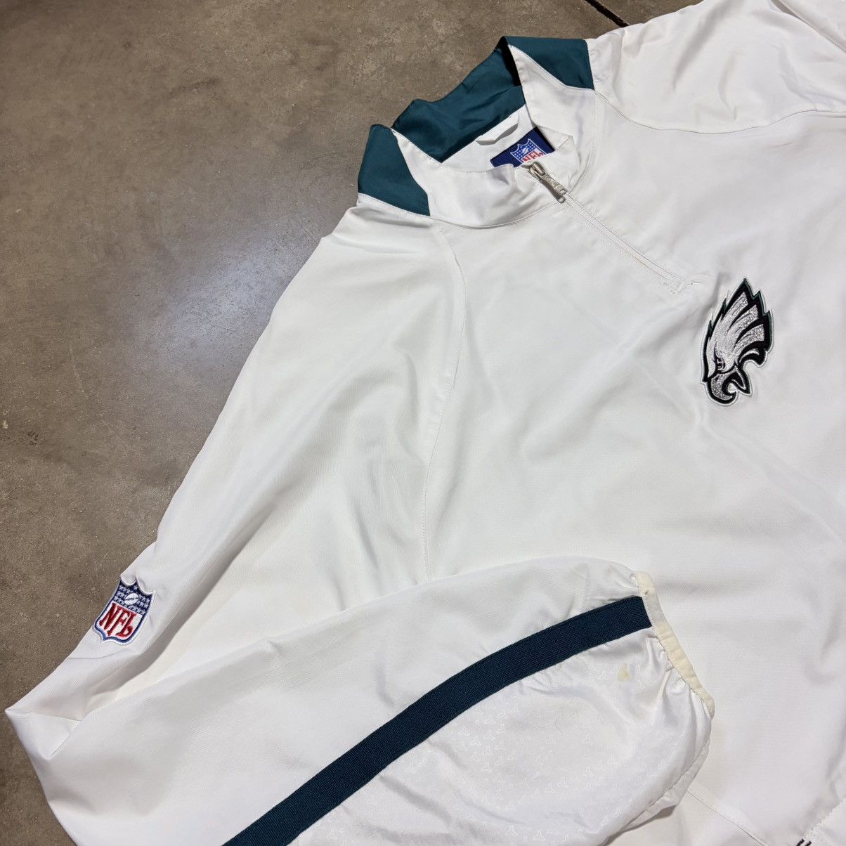 Reebok Vintage Philadelphia Eagles Windbreaker Jacket Reebok NFL Size US XXL / EU 58 / 5 - 4 Thumbnail
