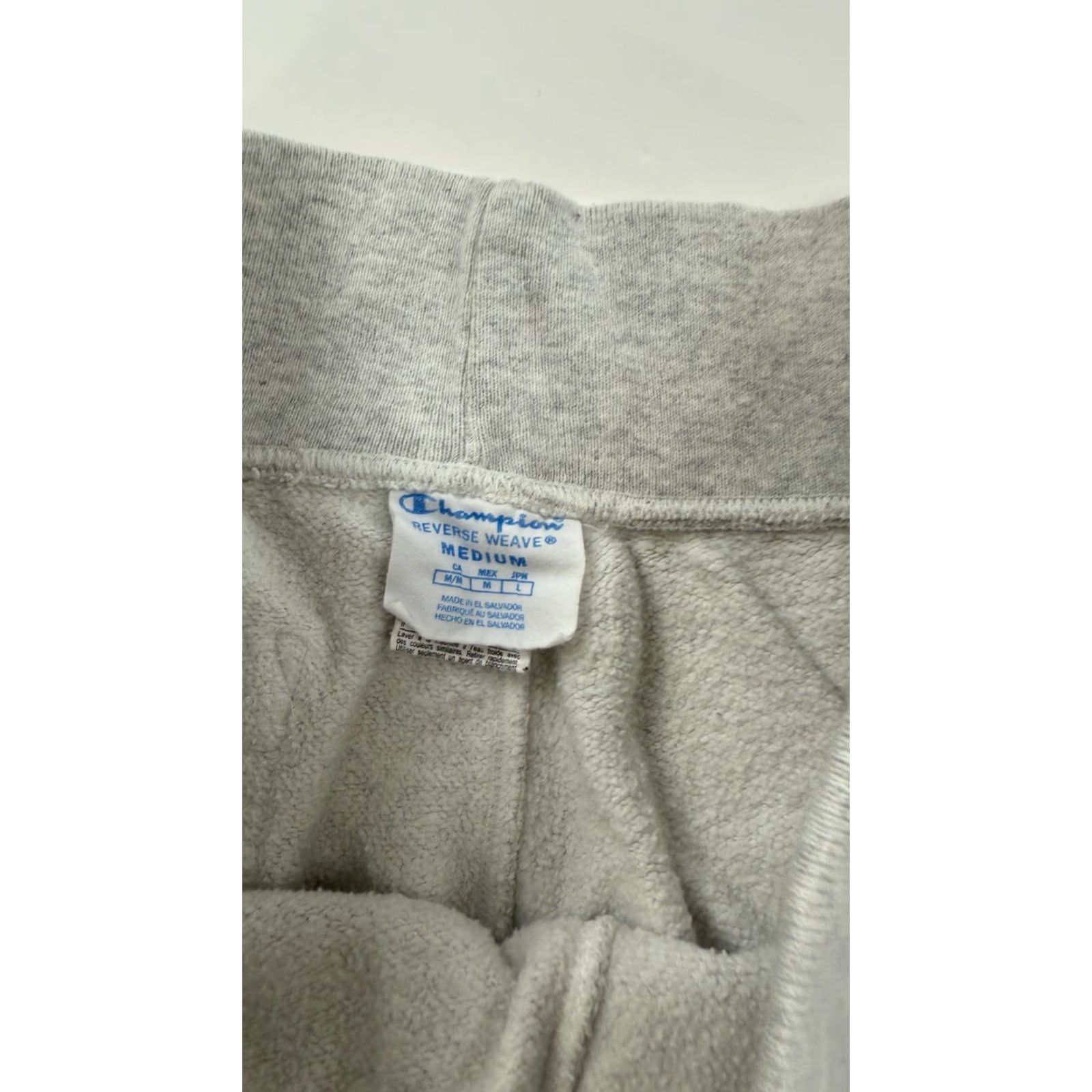 Champion CHAMPION Sweatpants Womens Medium Gray Heather Lined Fleece Activewear Tapered Size 32" / US 10 / IT 46 - 4 Thumbnail